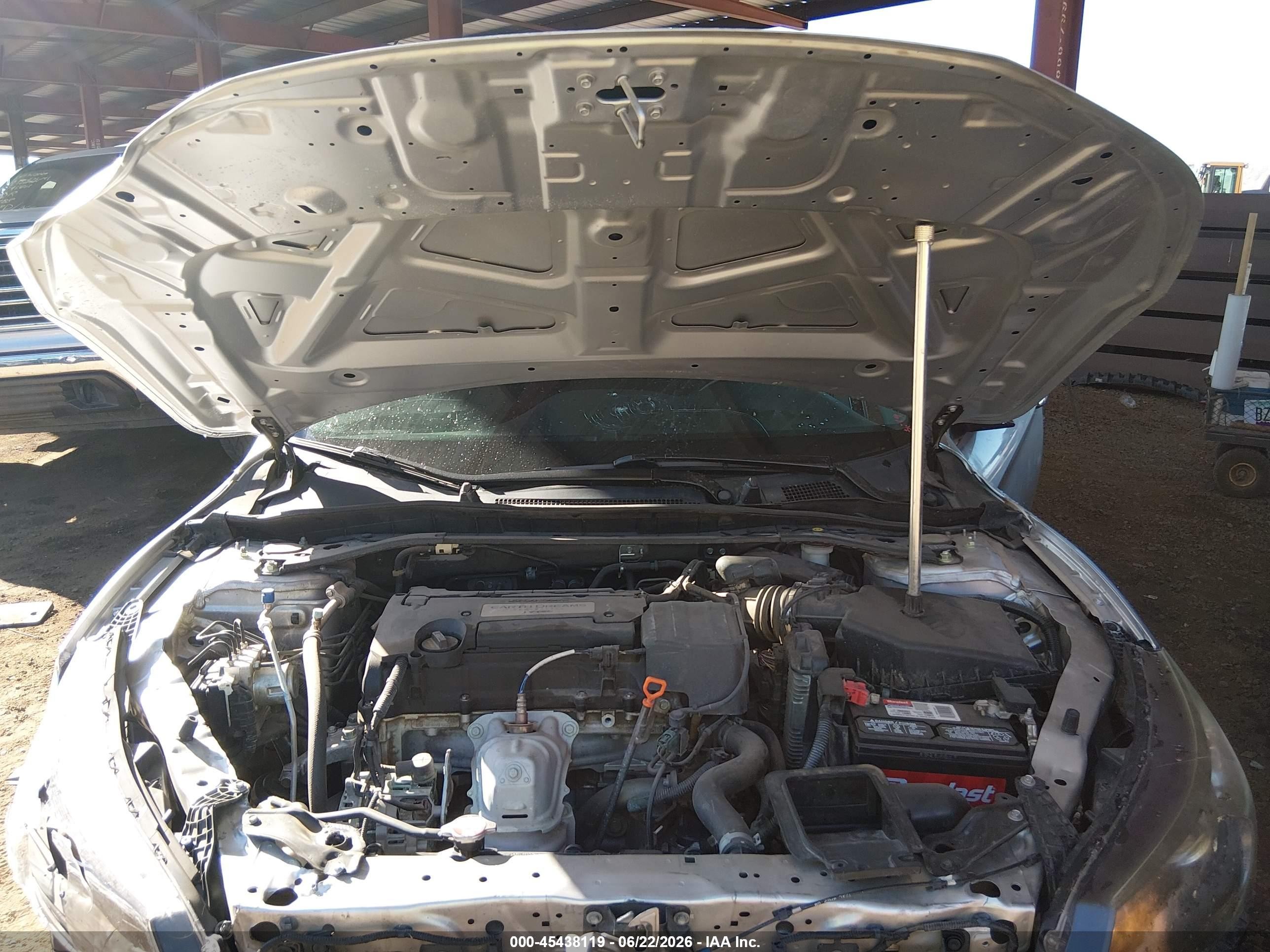 2015 Honda Accord Sport Silver vin: 1HGCR2F5XFA037370