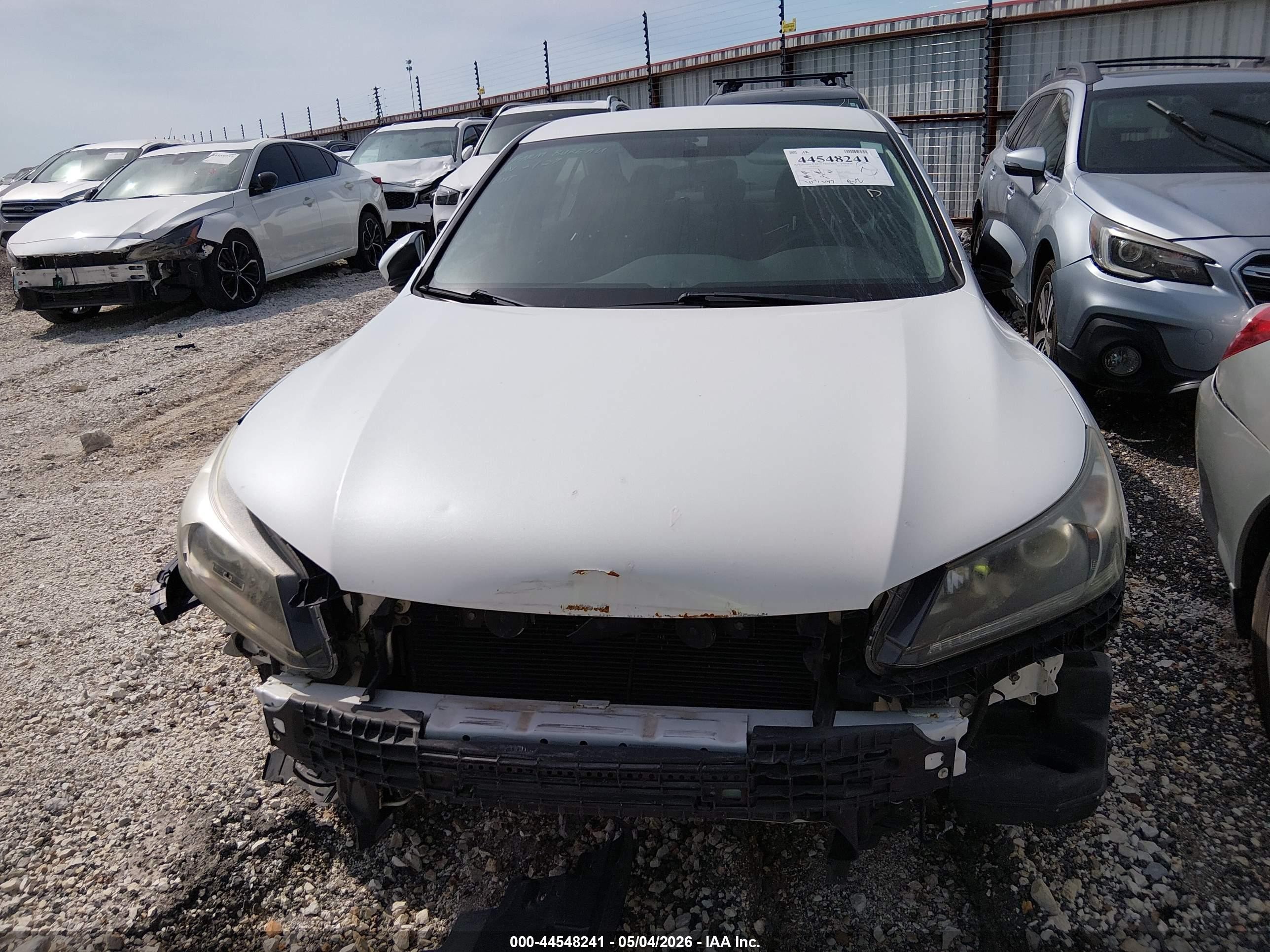 2015 Honda Accord Sport White vin: 1HGCR2F5XFA042715