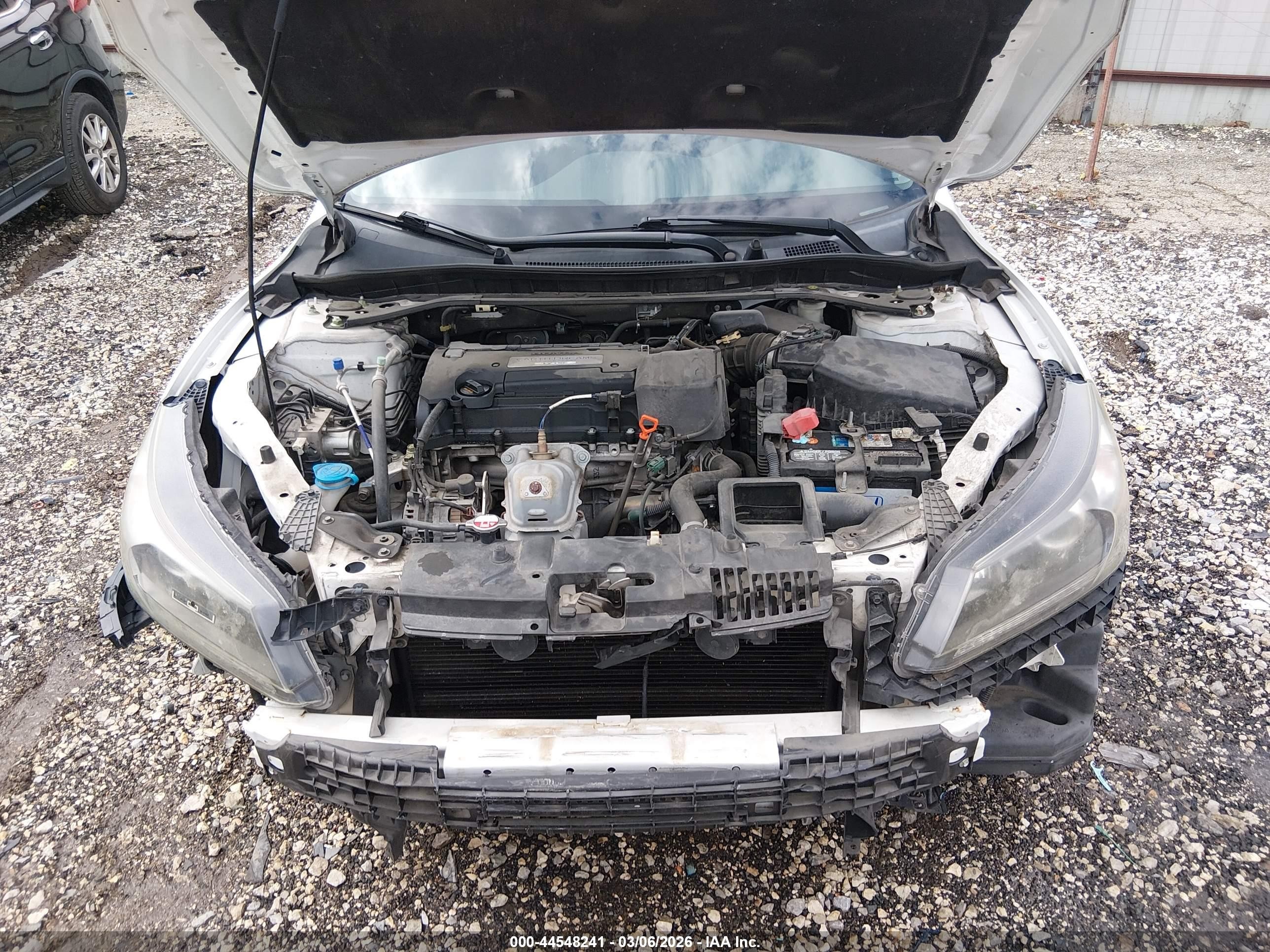 2015 Honda Accord Sport White vin: 1HGCR2F5XFA042715