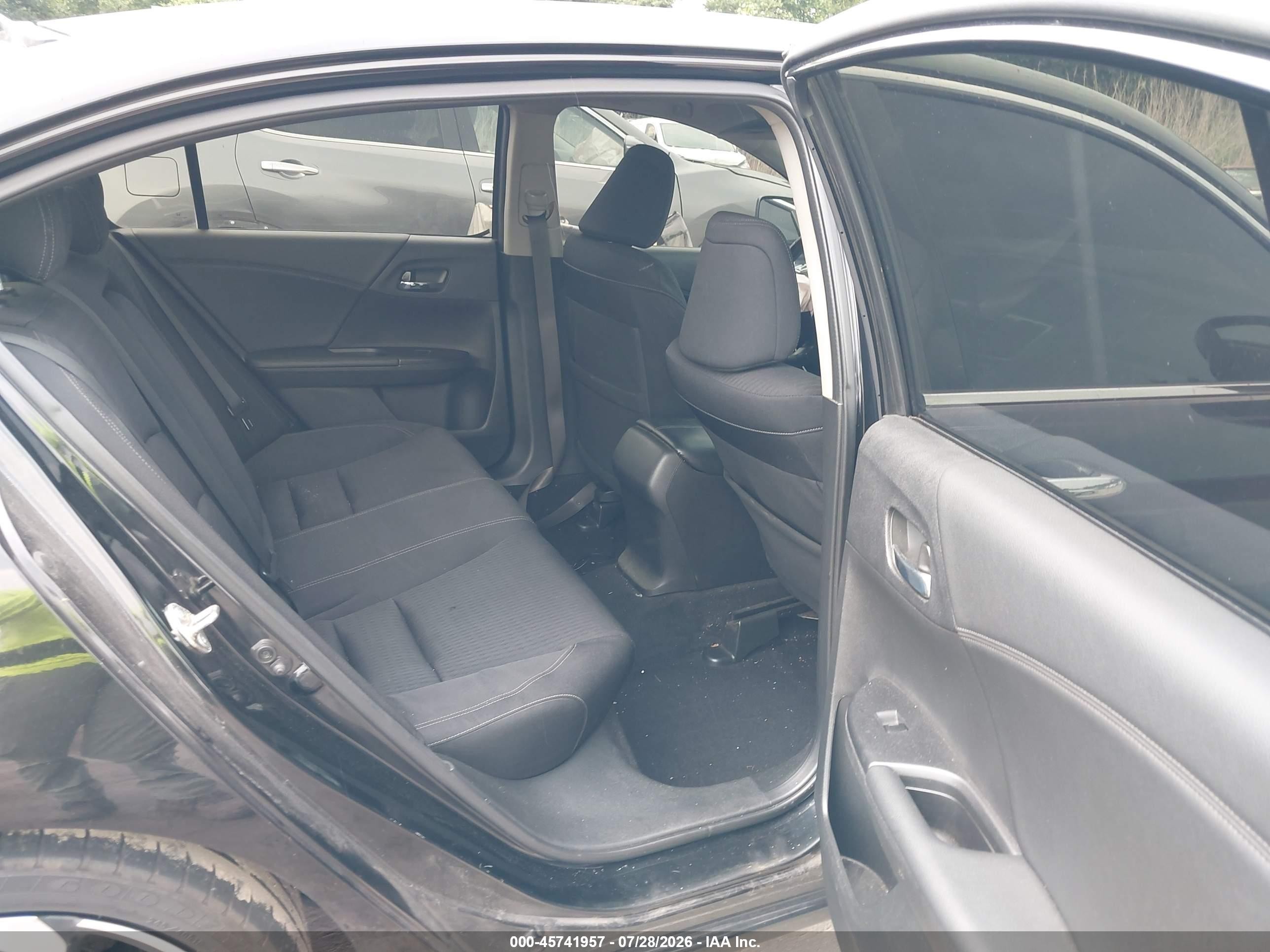 2015 Honda Accord Sport Black vin: 1HGCR2F5XFA049955