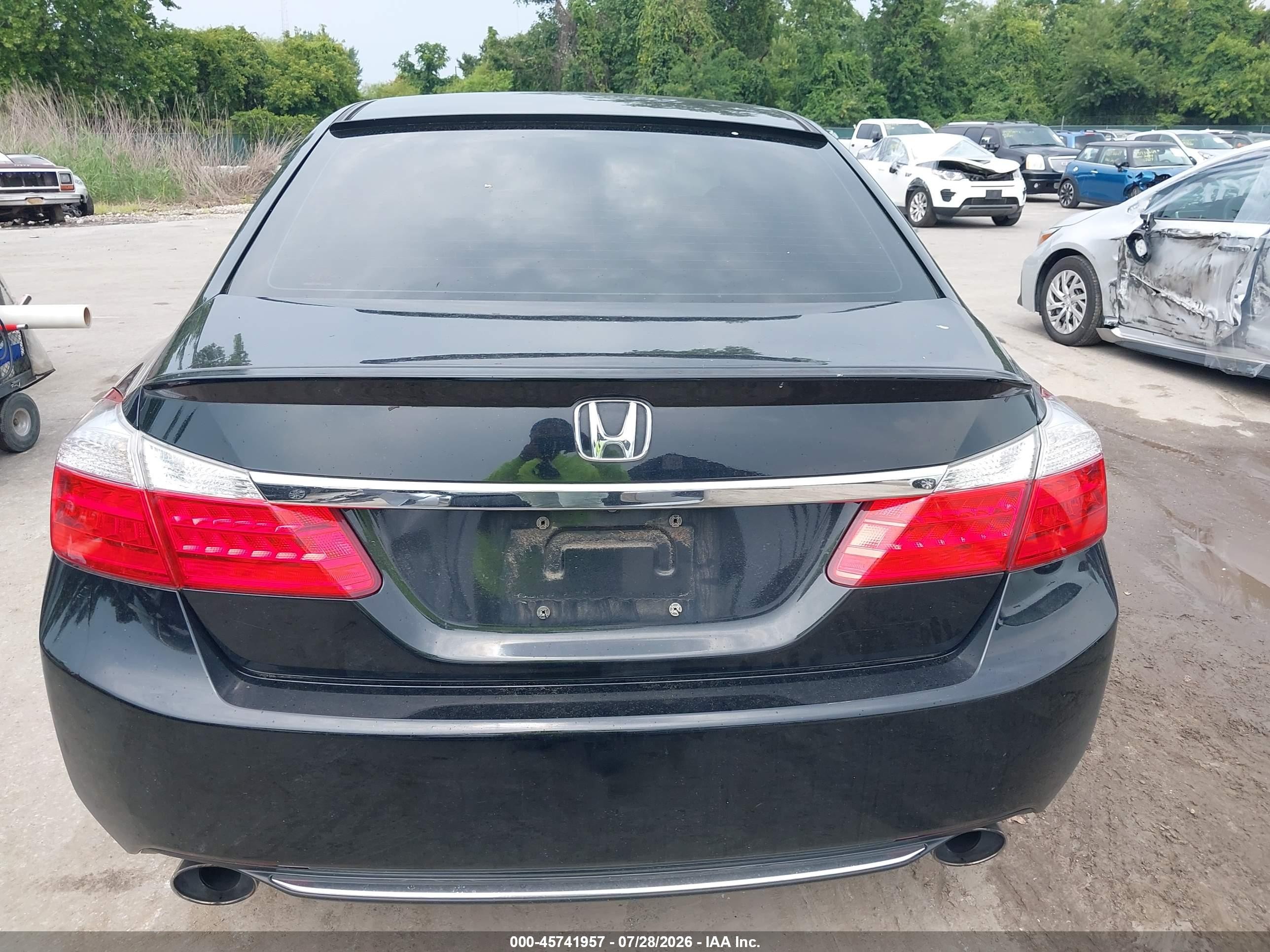 2015 Honda Accord Sport Black vin: 1HGCR2F5XFA049955