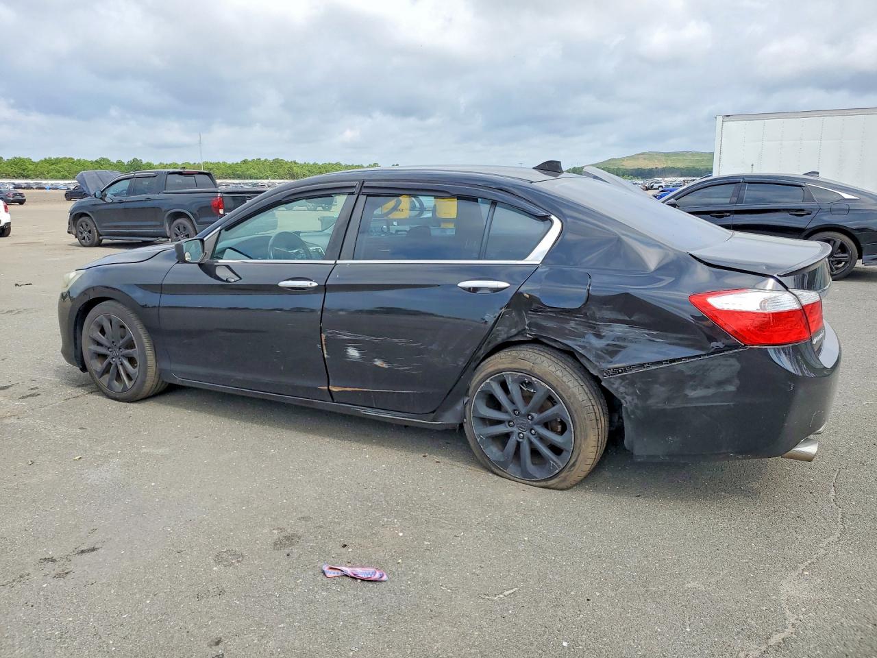 2015 Honda Accord Sport Black vin: 1HGCR2F5XFA079585