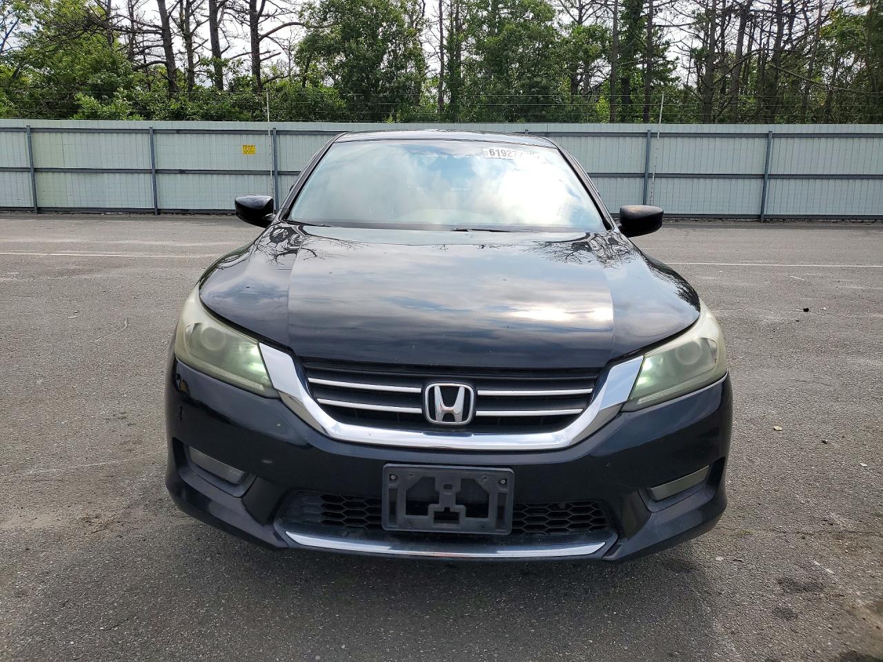 2015 Honda Accord Sport Black vin: 1HGCR2F5XFA079585