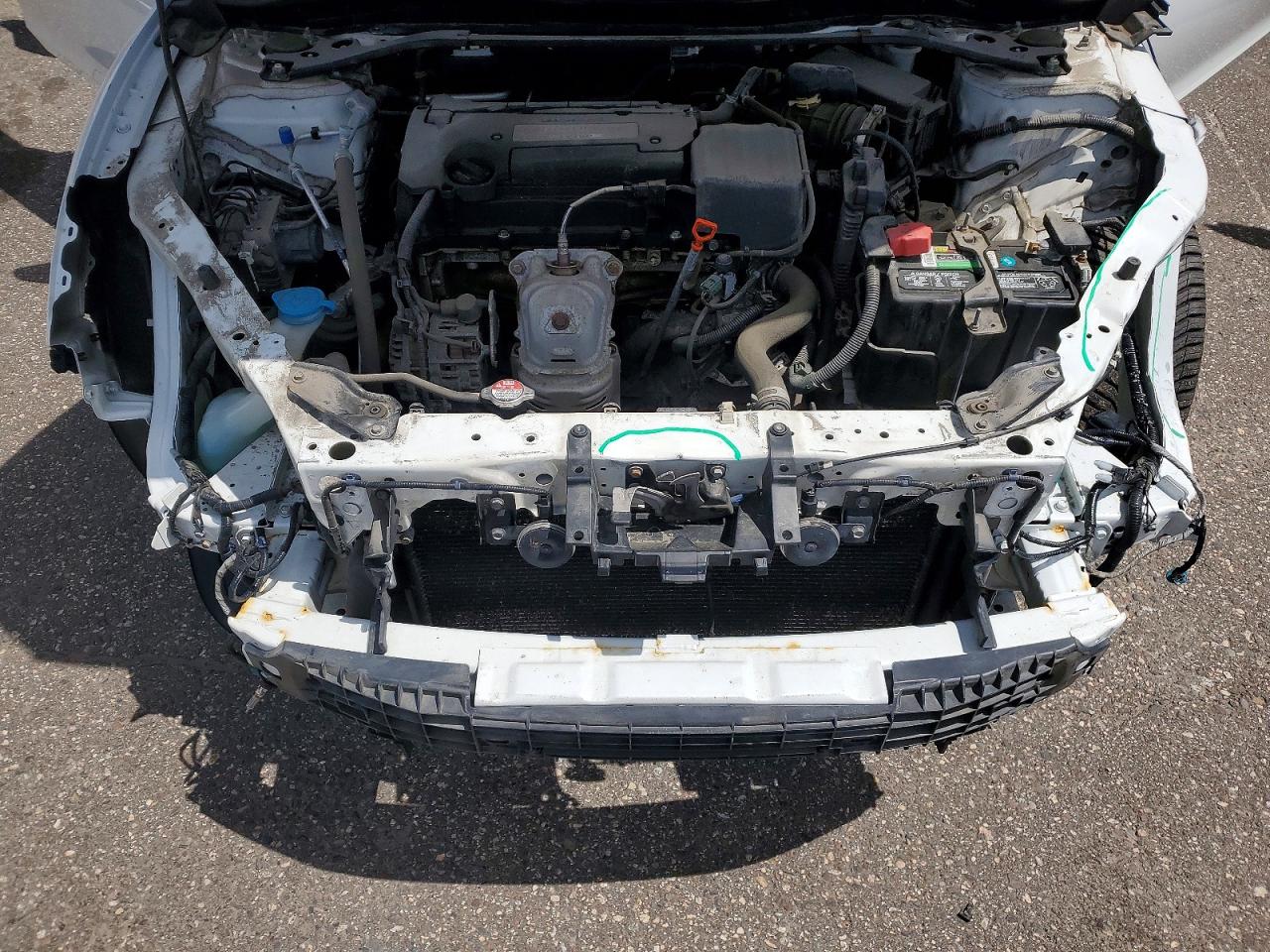 2015 Honda Accord Sport White vin: 1HGCR2F5XFA137680