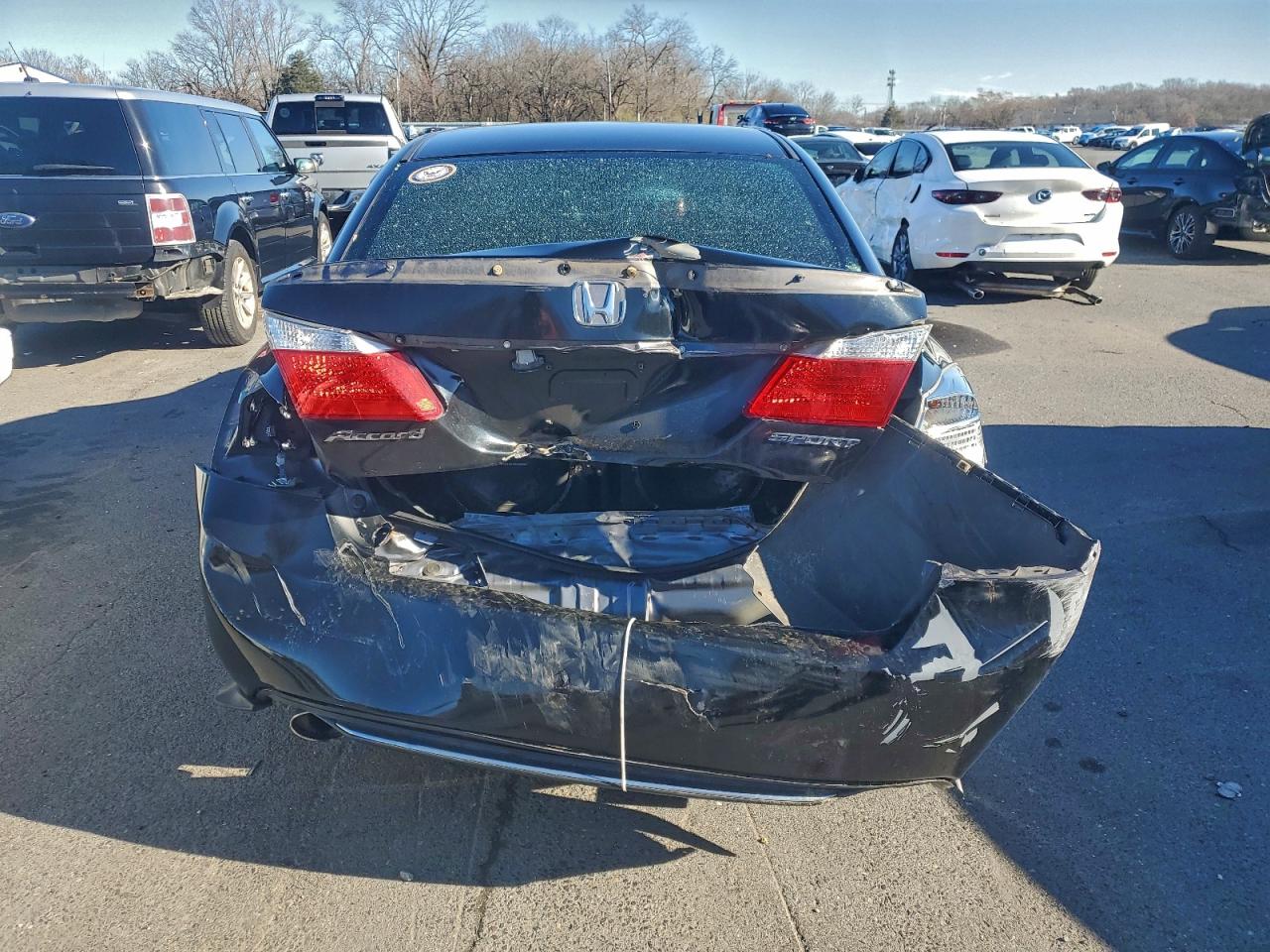 2015 Honda Accord Sport Black vin: 1HGCR2F5XFA139932