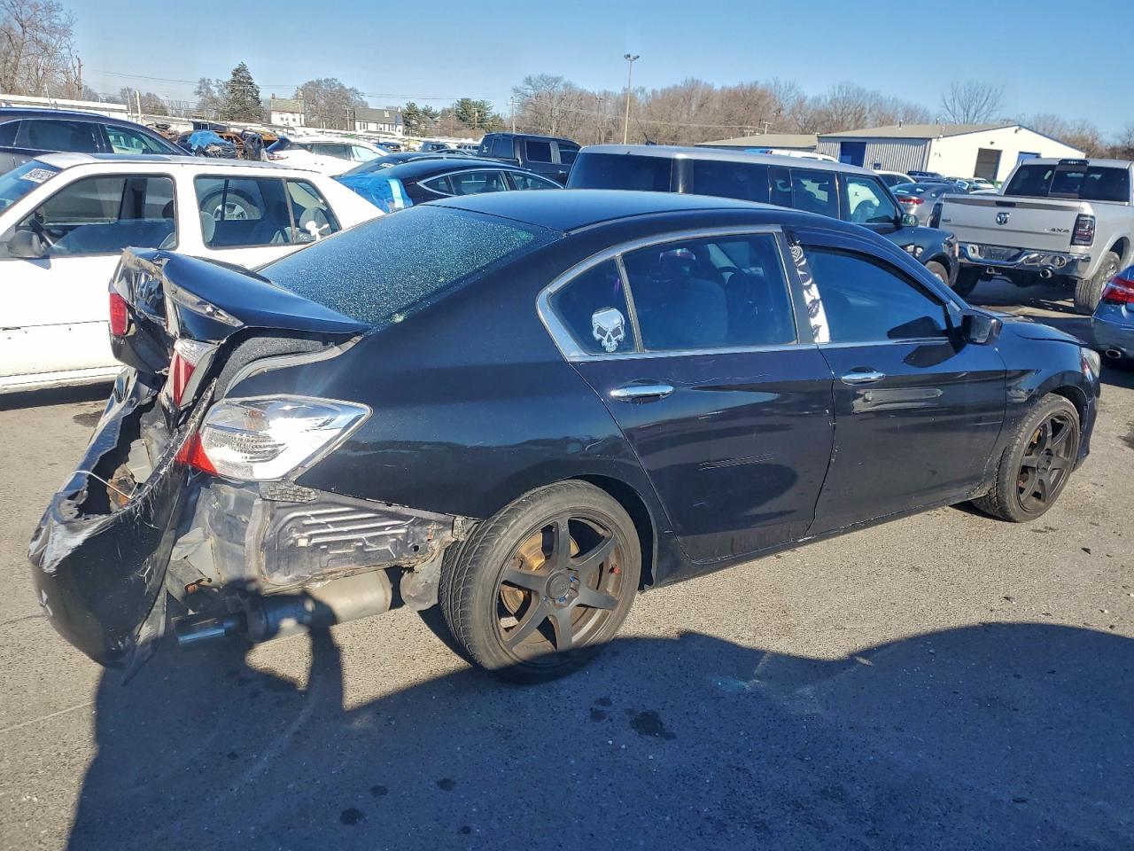 2015 Honda Accord Sport Black vin: 1HGCR2F5XFA139932