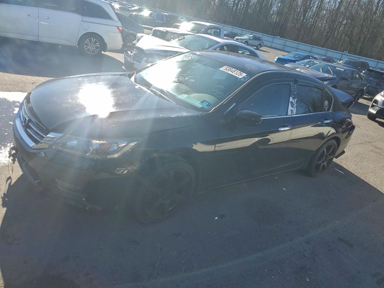 2015 Honda Accord Sport Black vin: 1HGCR2F5XFA139932