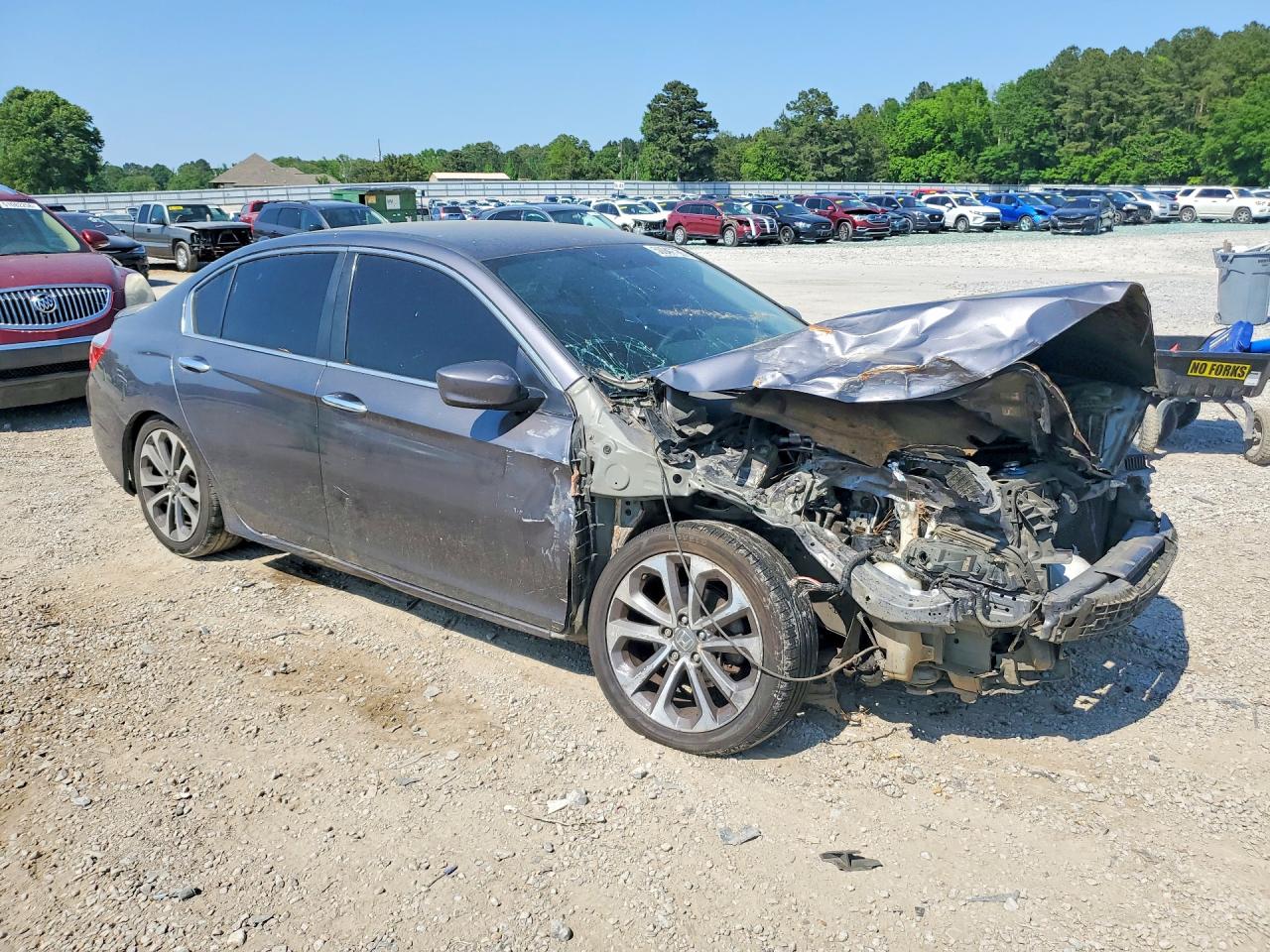 2015 Honda Accord Sport Charcoal vin: 1HGCR2F5XFA147996