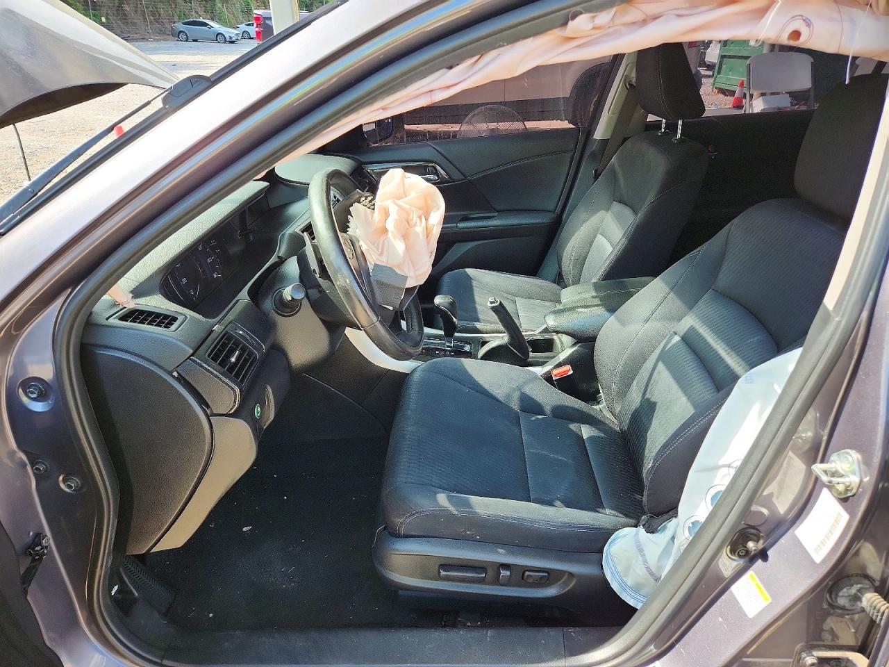 2015 Honda Accord Sport Gray vin: 1HGCR2F5XFA164331