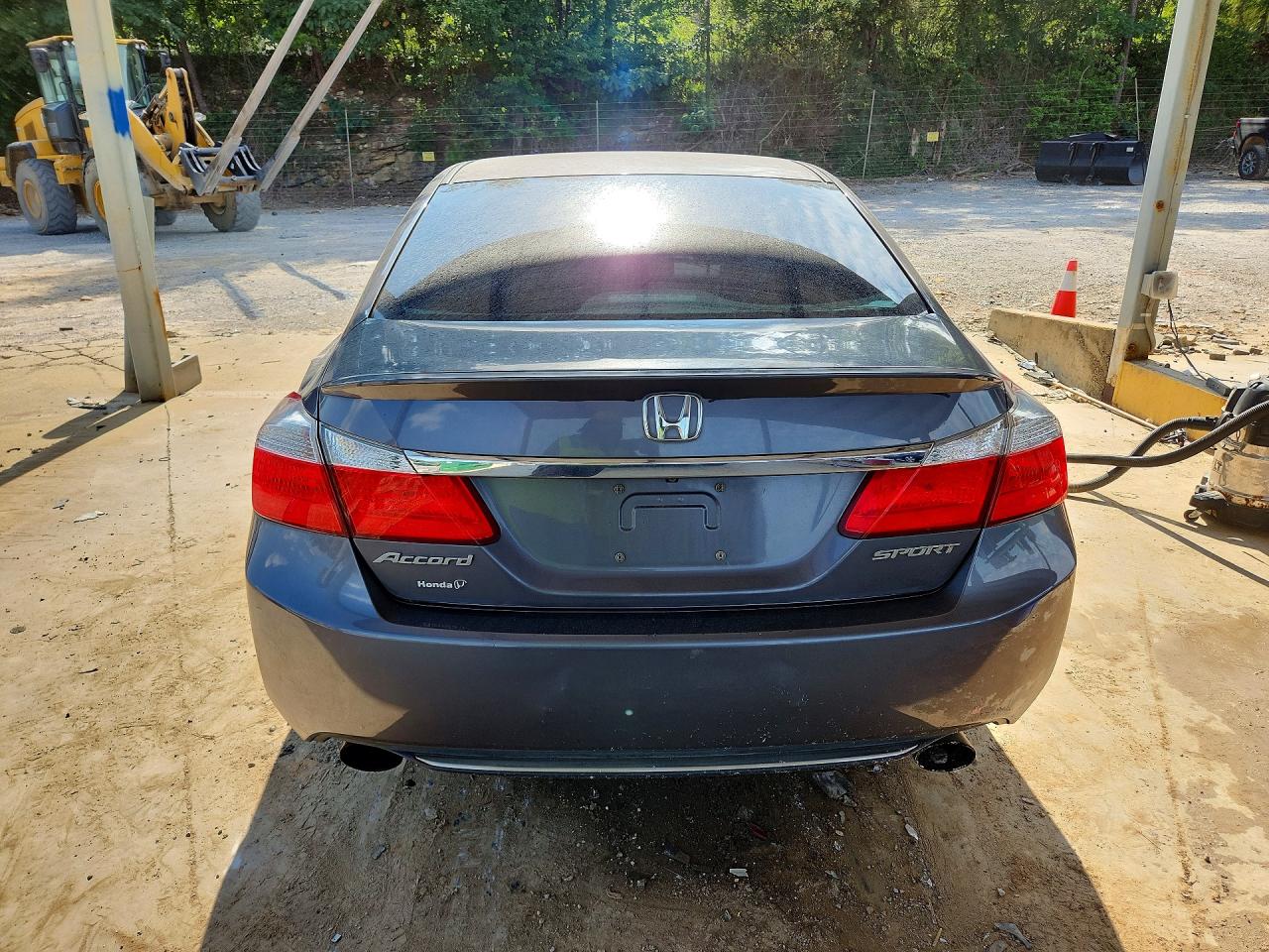 2015 Honda Accord Sport Gray vin: 1HGCR2F5XFA164331