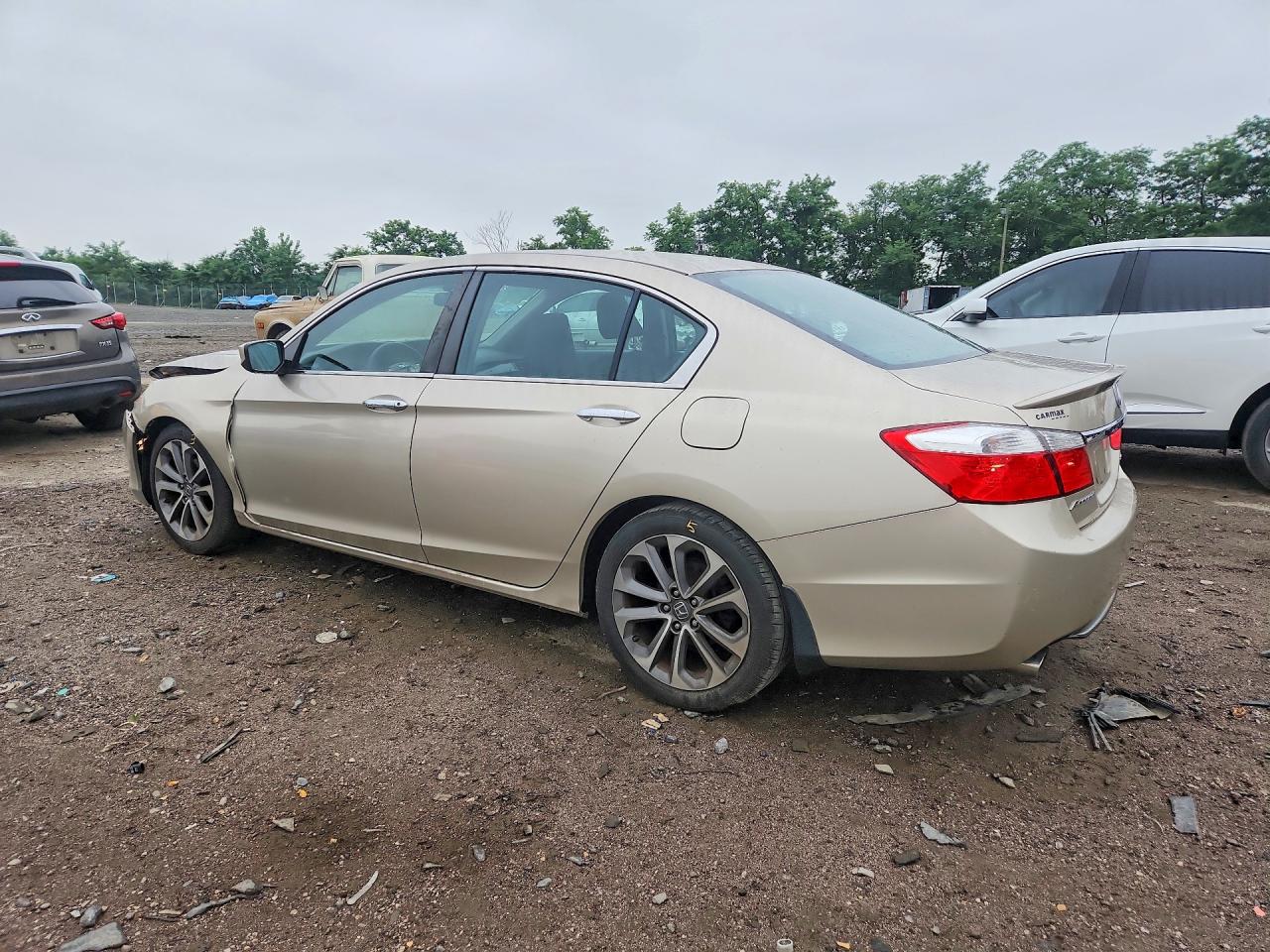 2015 Honda Accord Sport Желто-коричневый vin: 1HGCR2F5XFA180772