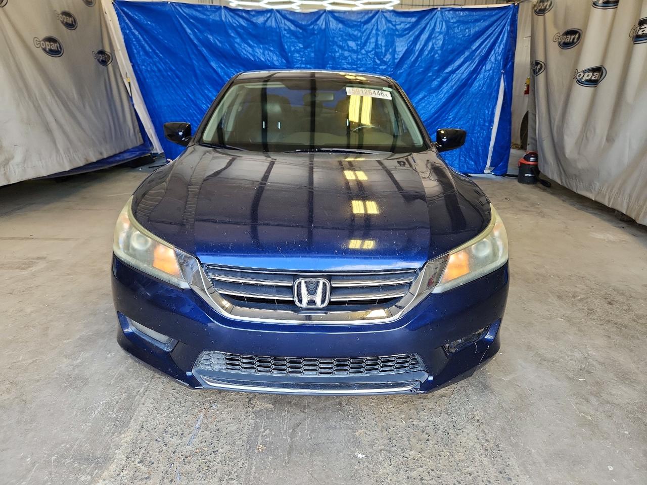 2015 Honda Accord Sport Blue vin: 1HGCR2F5XFA217898