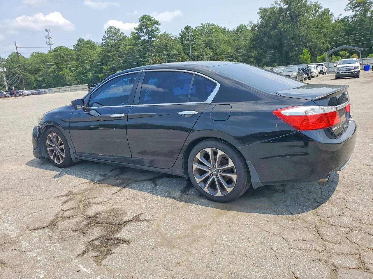 2015 Honda Accord Sport Черный vin: 1HGCR2F5XFA239187