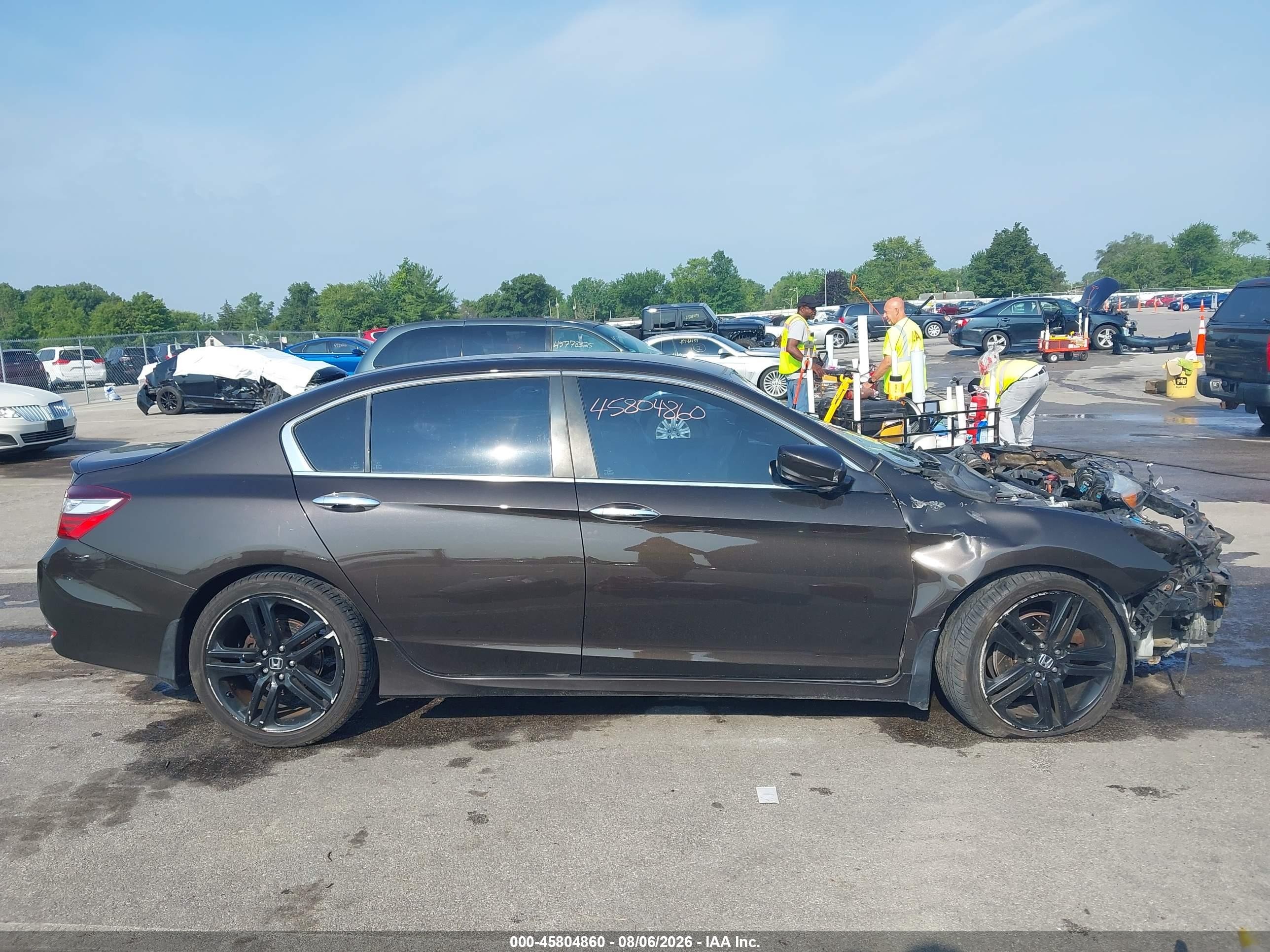 2016 Honda Accord Sport Brown vin: 1HGCR2F5XGA177937