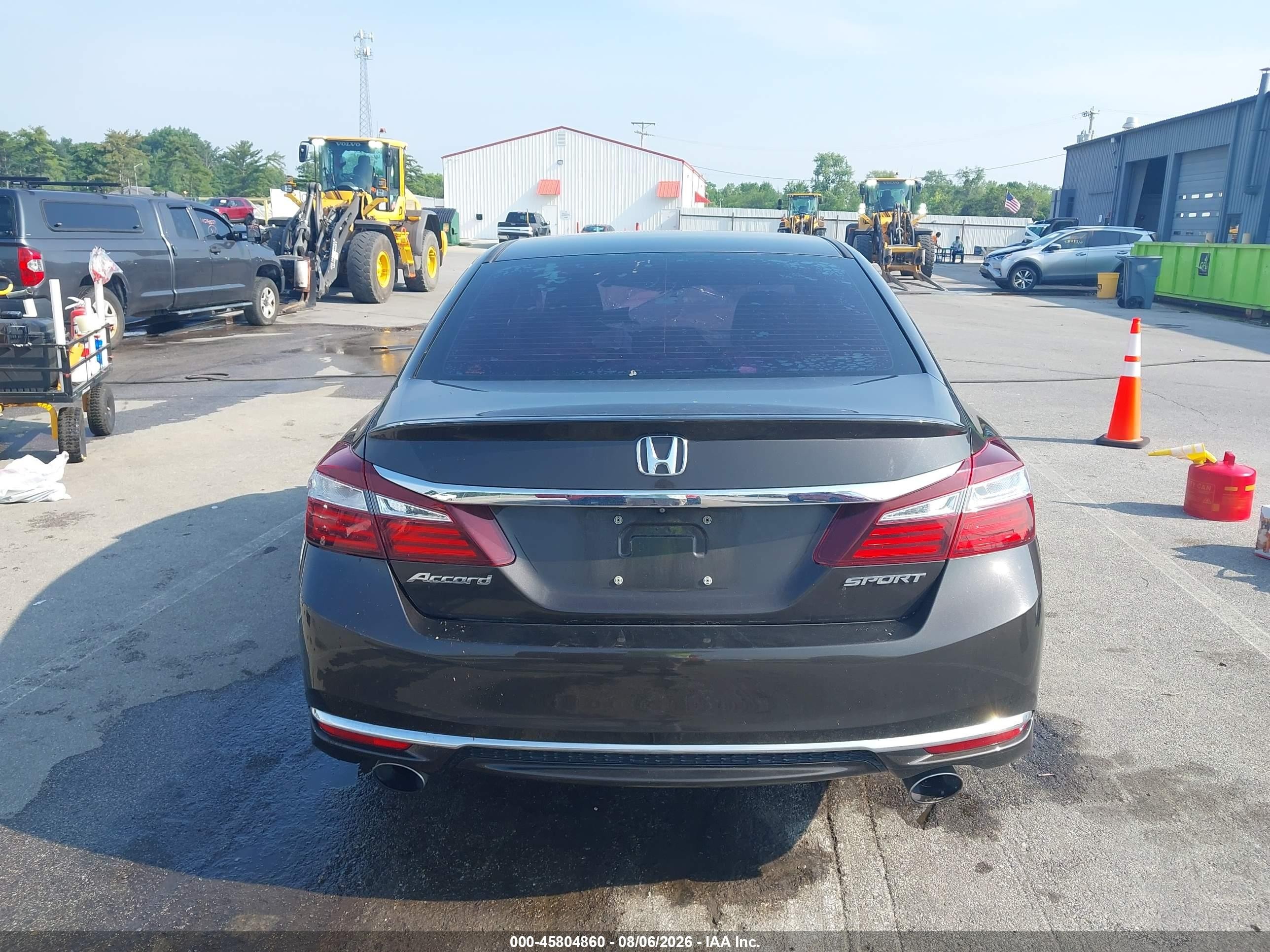 2016 Honda Accord Sport Brown vin: 1HGCR2F5XGA177937