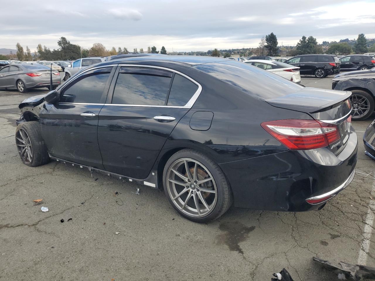 2017 Honda Accord Sport Black vin: 1HGCR2F5XHA227463