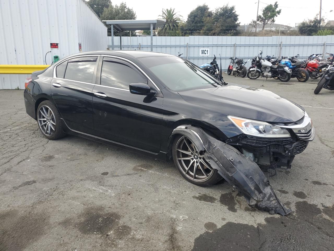 2017 Honda Accord Sport Black vin: 1HGCR2F5XHA227463