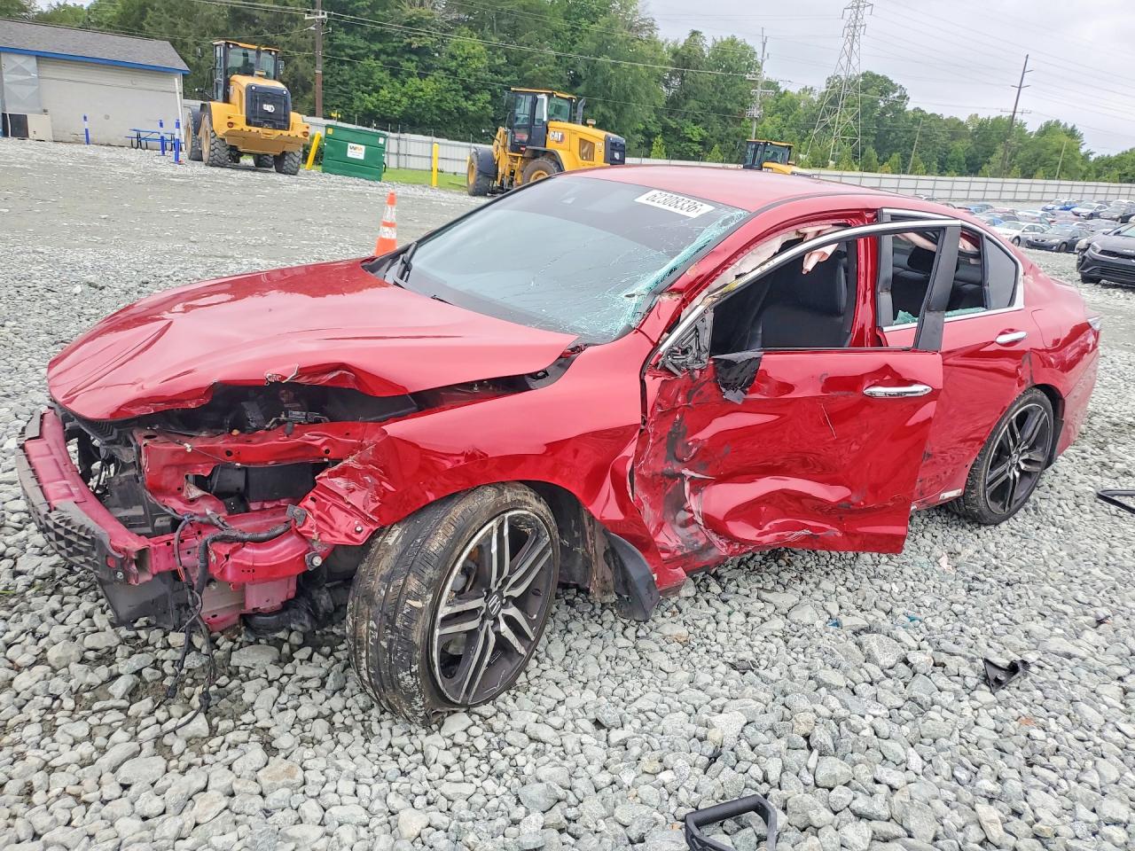 2016 Honda Accord Sport Red vin: 1HGCR2F69GA103580