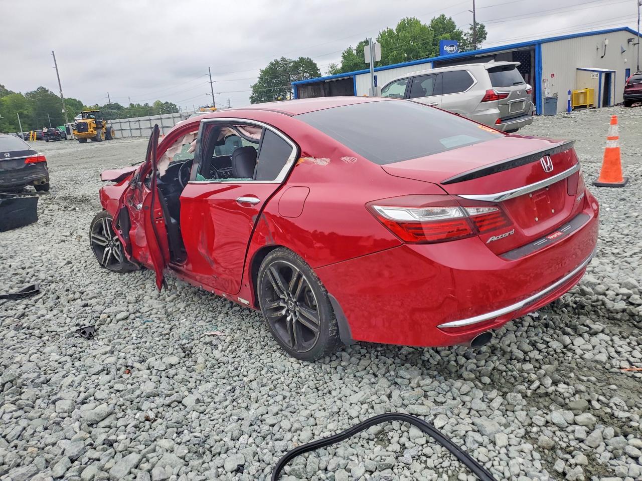 2016 Honda Accord Sport Red vin: 1HGCR2F69GA103580
