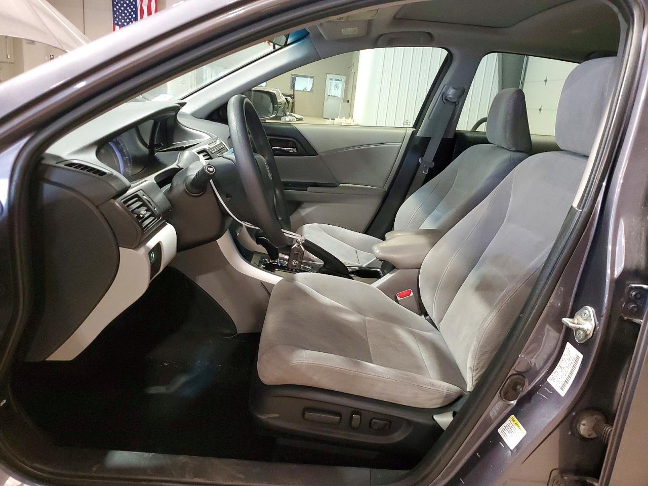 2013 Honda Accord Ex Gray vin: 1HGCR2F70DA017420