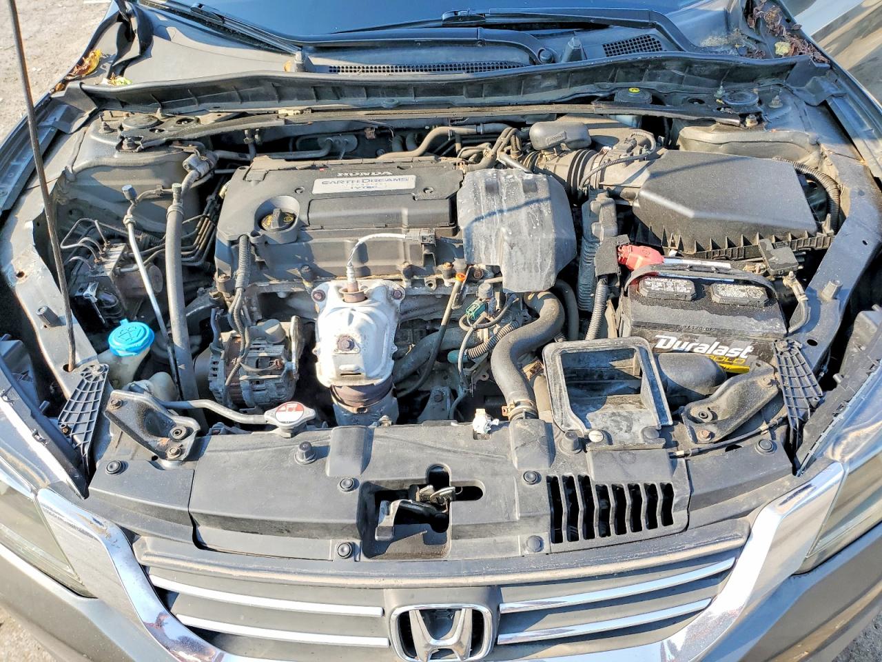 2013 Honda Accord Ex Gray vin: 1HGCR2F70DA025436