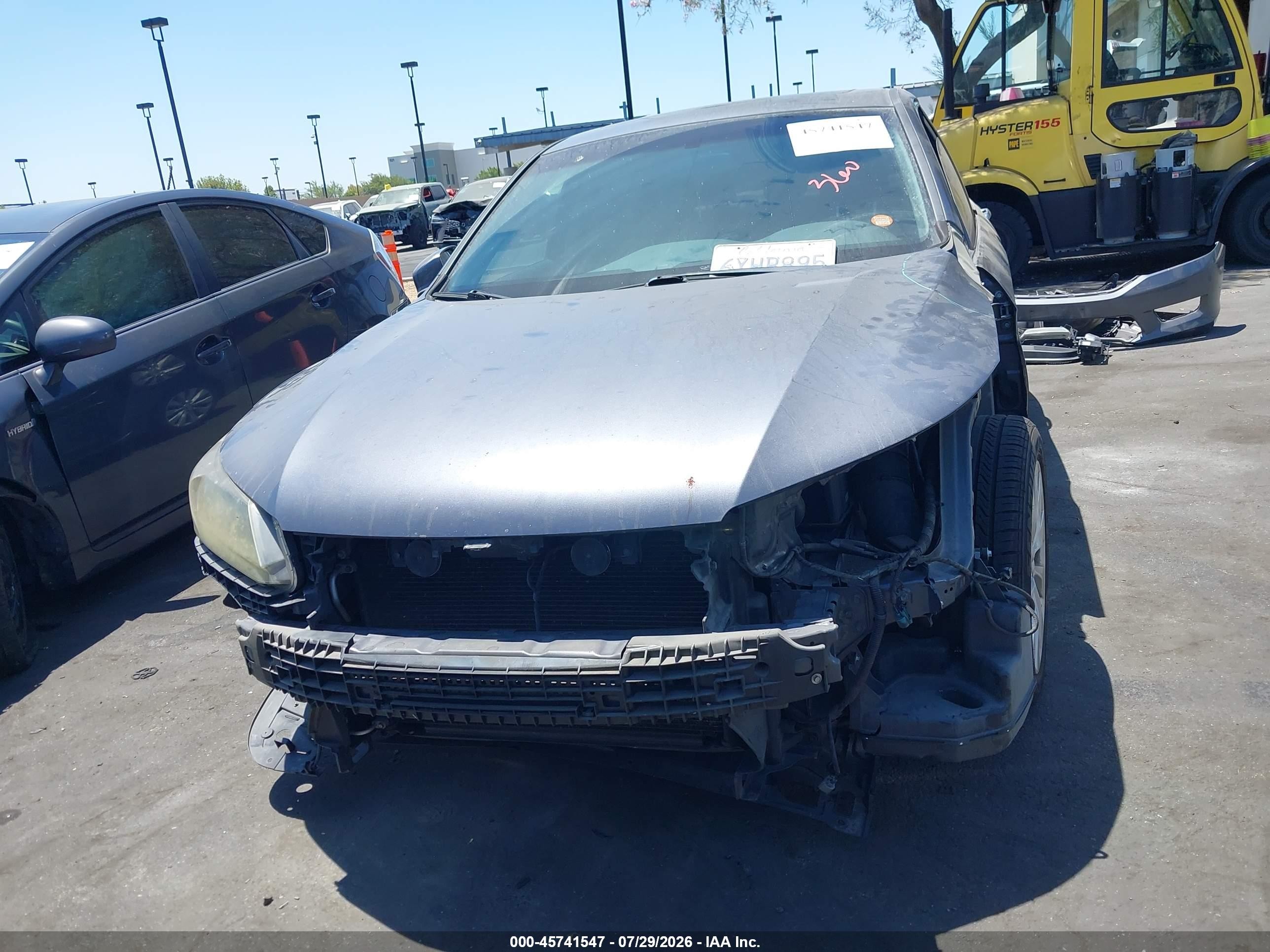 2013 Honda Accord Ex Gray vin: 1HGCR2F70DA186286
