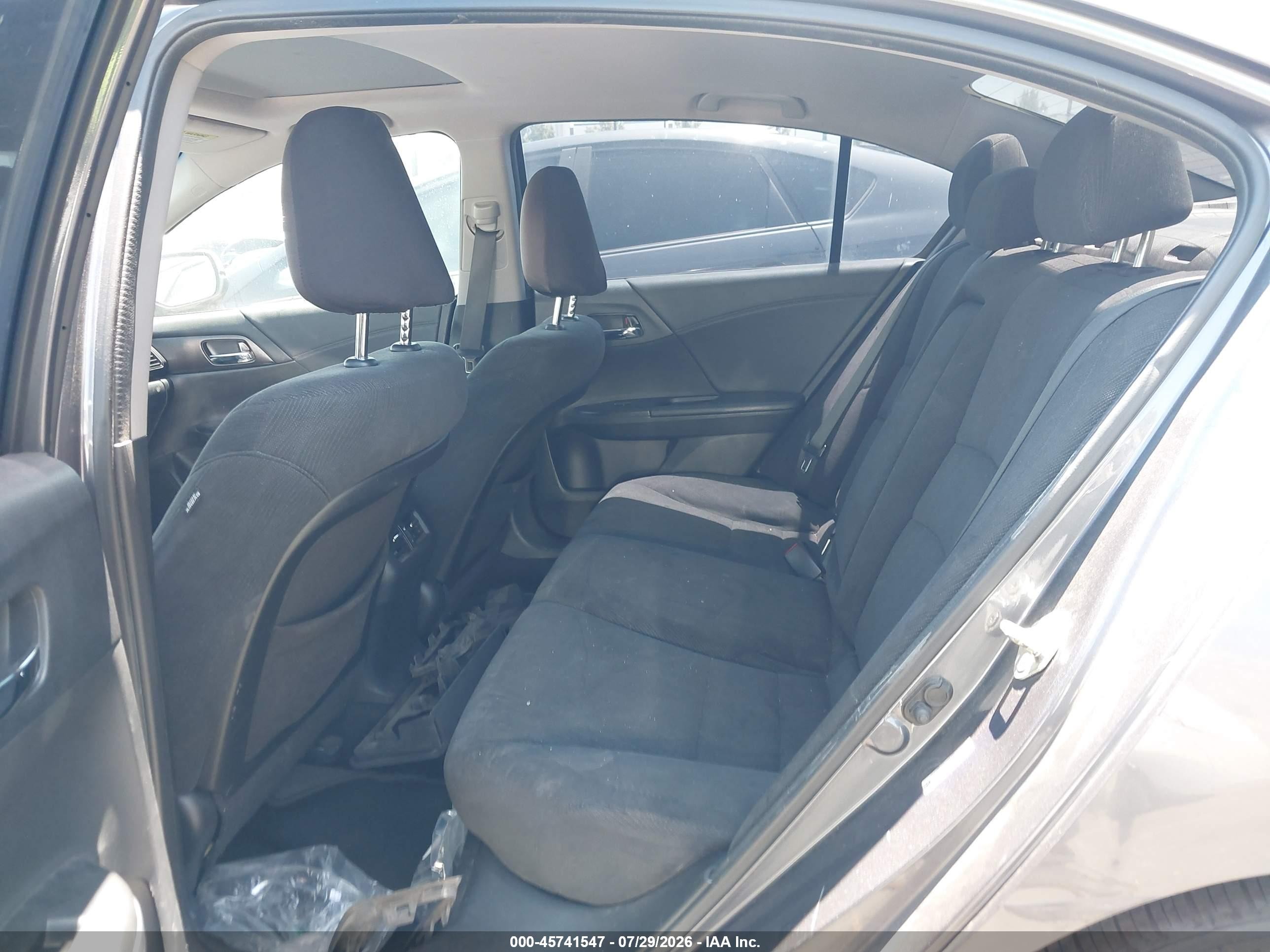 2013 Honda Accord Ex Gray vin: 1HGCR2F70DA186286