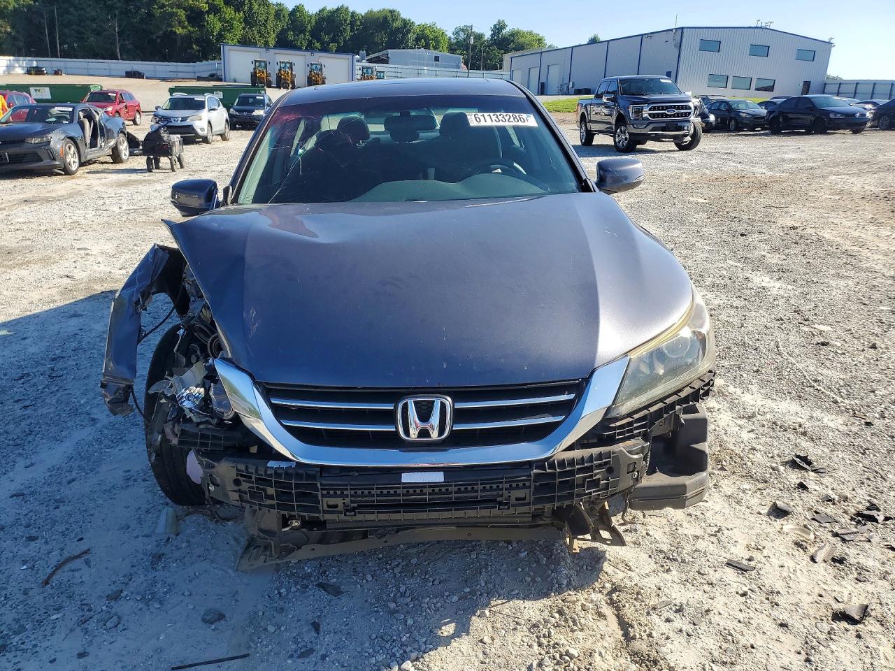2013 Honda Accord Ex Gray vin: 1HGCR2F70DA204219