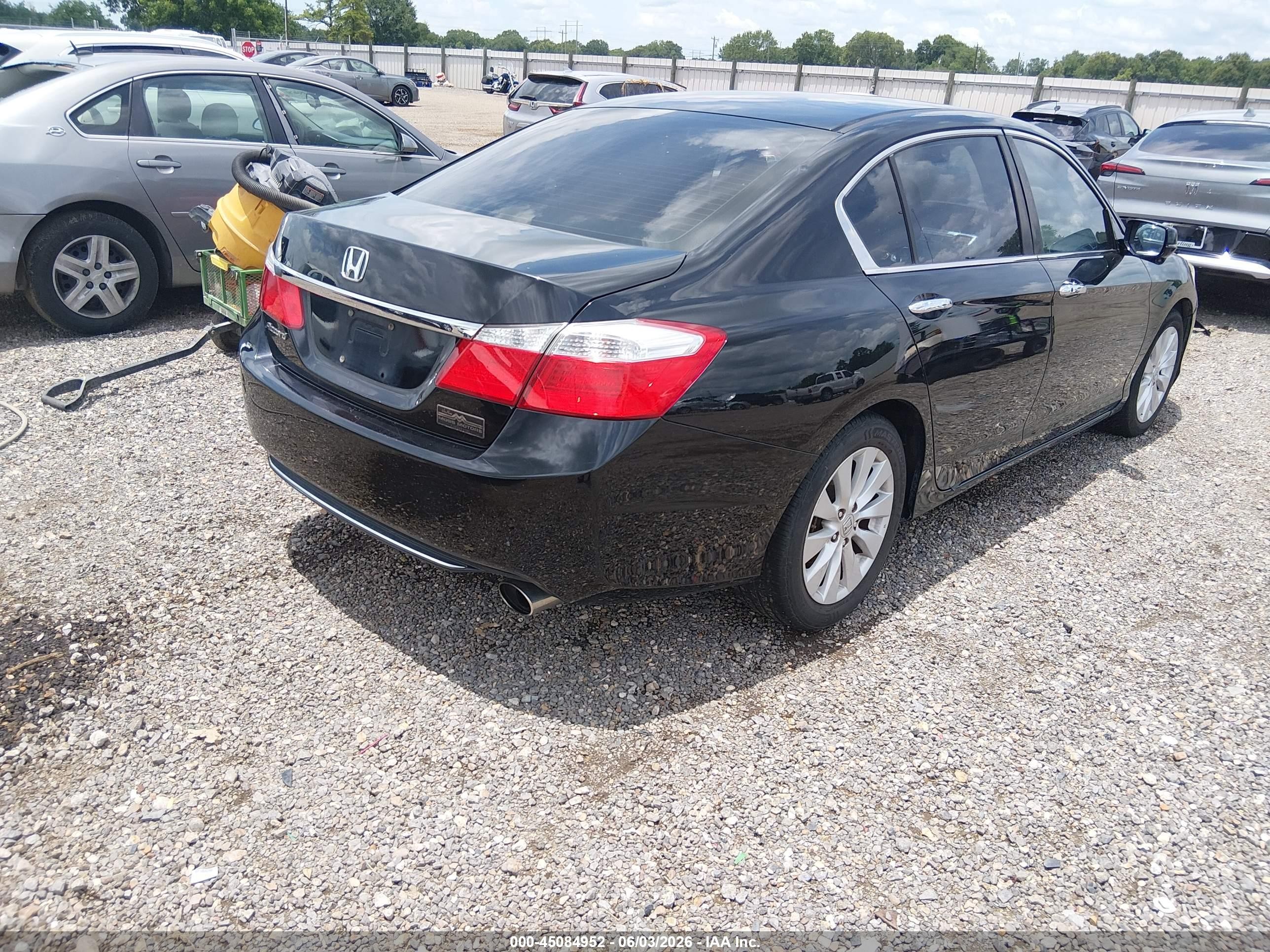 2014 Honda Accord Ex Black vin: 1HGCR2F70EA075822