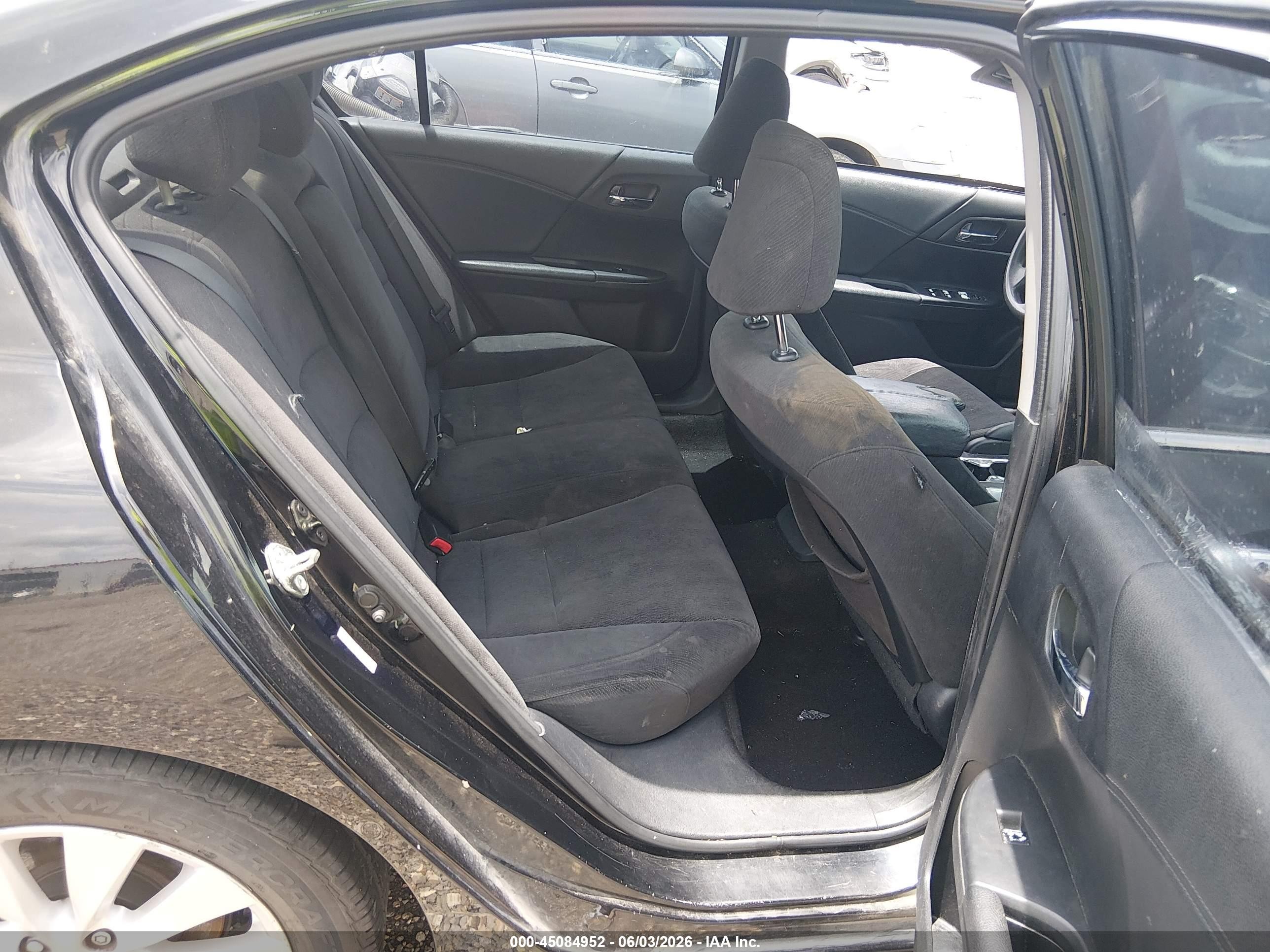 2014 Honda Accord Ex Black vin: 1HGCR2F70EA075822