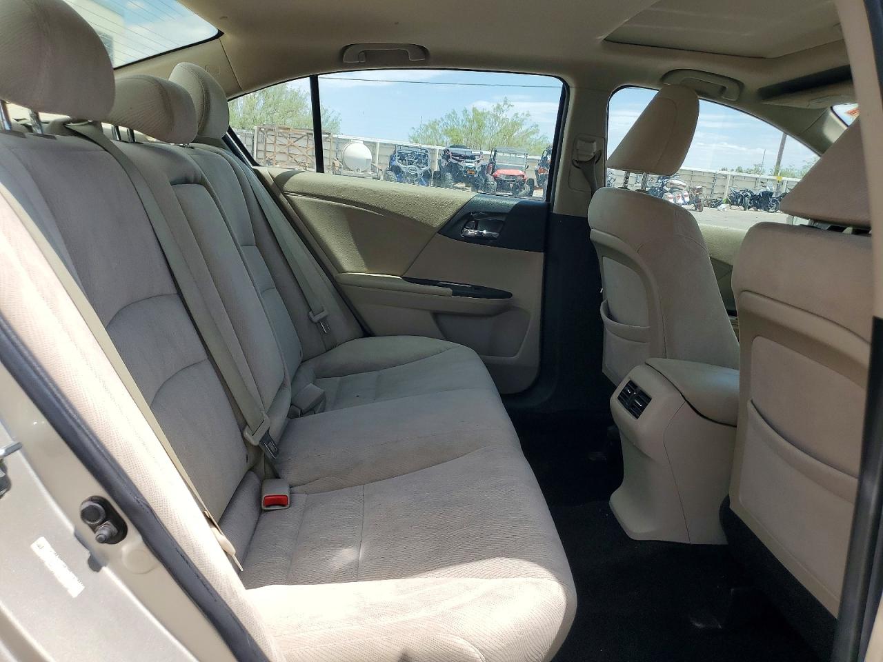 2014 Honda Accord Ex Желто-коричневый vin: 1HGCR2F70EA076338