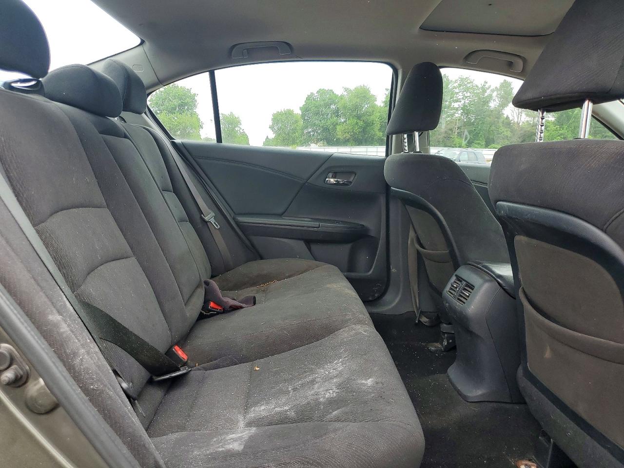 2014 Honda Accord Ex Gray vin: 1HGCR2F70EA085718
