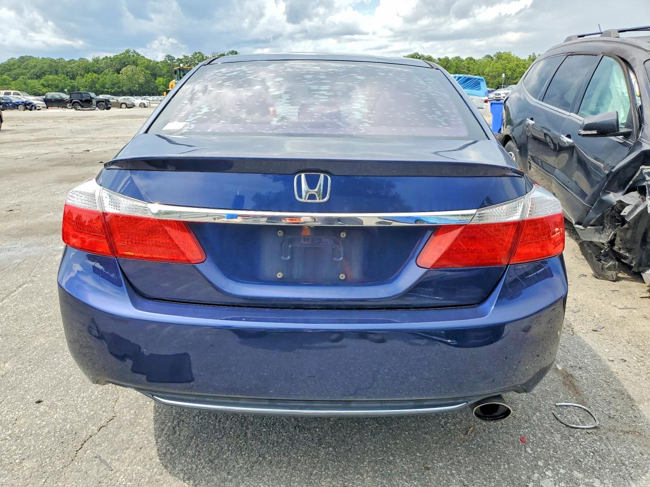 2014 Honda Accord Ex Blue vin: 1HGCR2F70EA161471