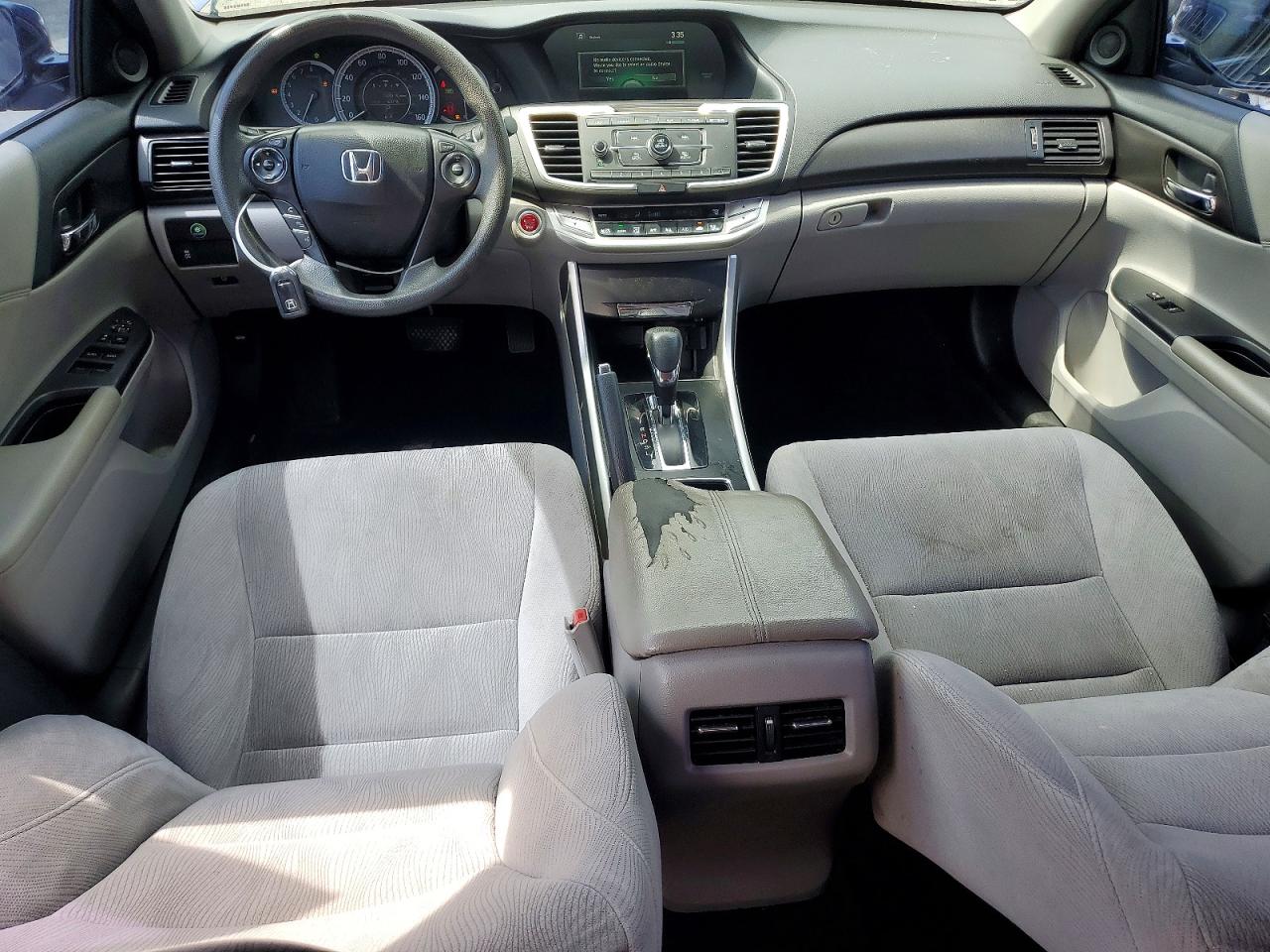 2014 Honda Accord Ex Blue vin: 1HGCR2F70EA161471