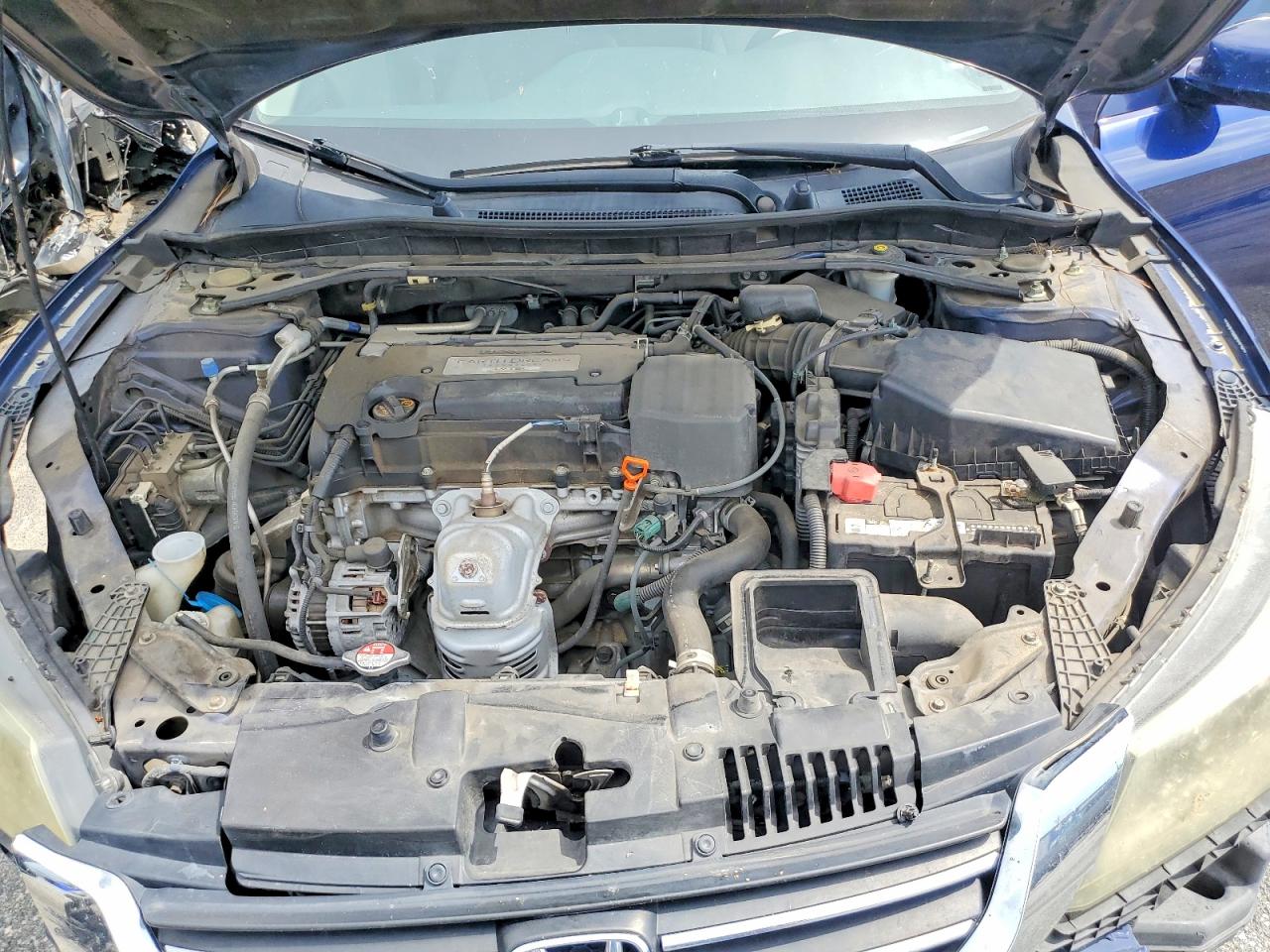 2014 Honda Accord Ex Blue vin: 1HGCR2F70EA161471