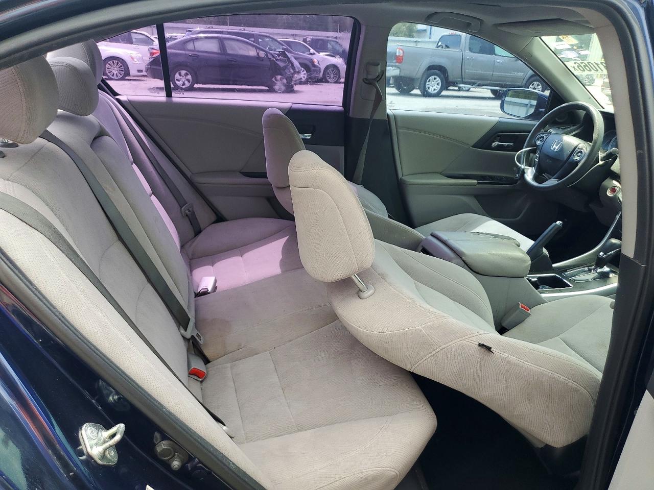 2014 Honda Accord Ex Blue vin: 1HGCR2F70EA161471