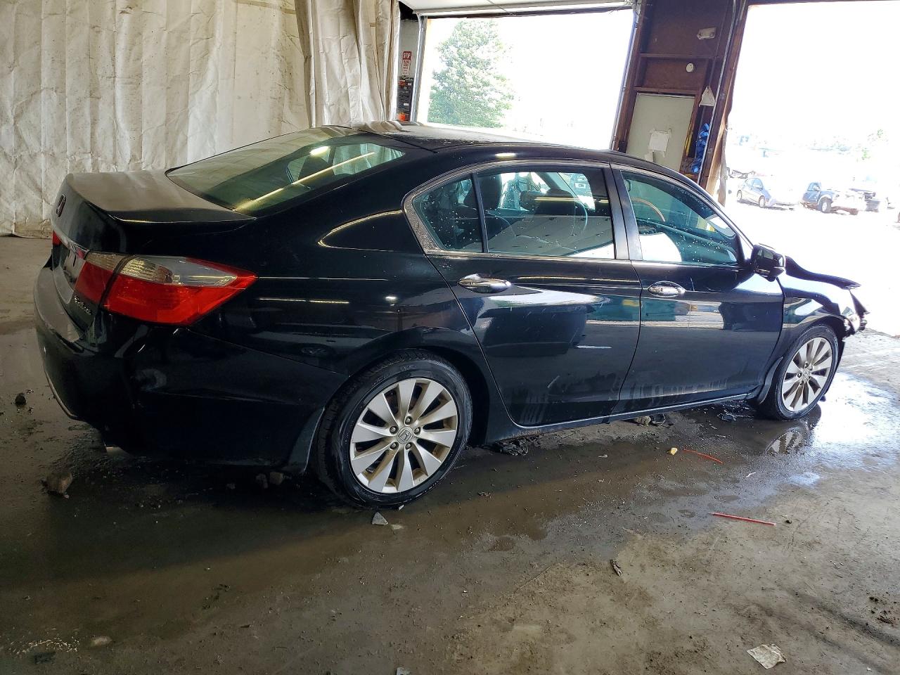 2015 Honda Accord Ex Black vin: 1HGCR2F70FA038075