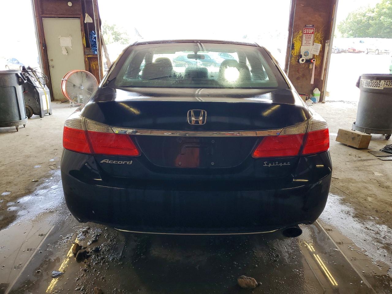 2015 Honda Accord Ex Black vin: 1HGCR2F70FA038075