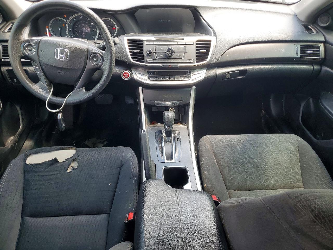 2015 Honda Accord Ex Gray vin: 1HGCR2F70FA047584