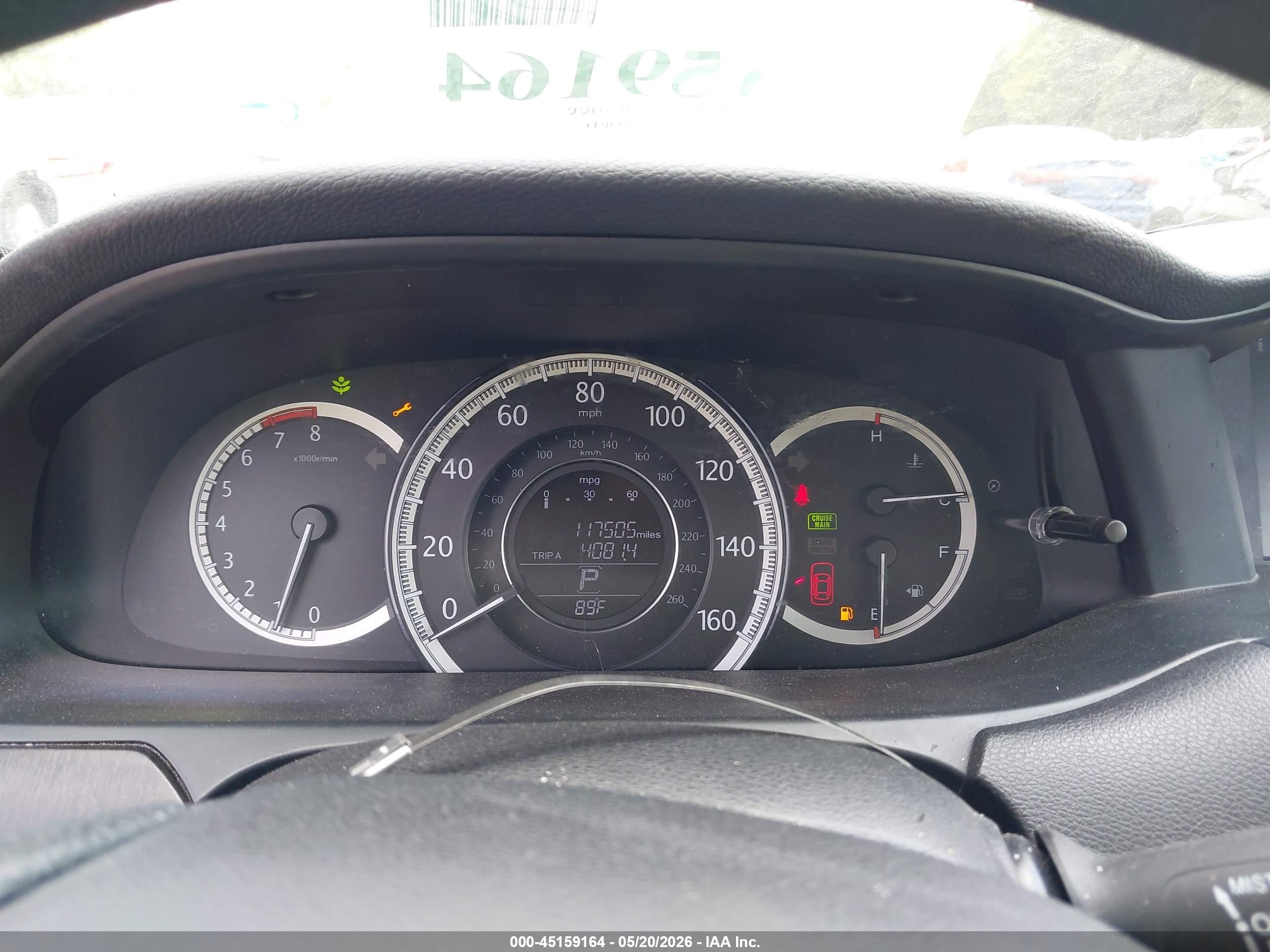2015 Honda Accord Ex Maroon vin: 1HGCR2F70FA114247