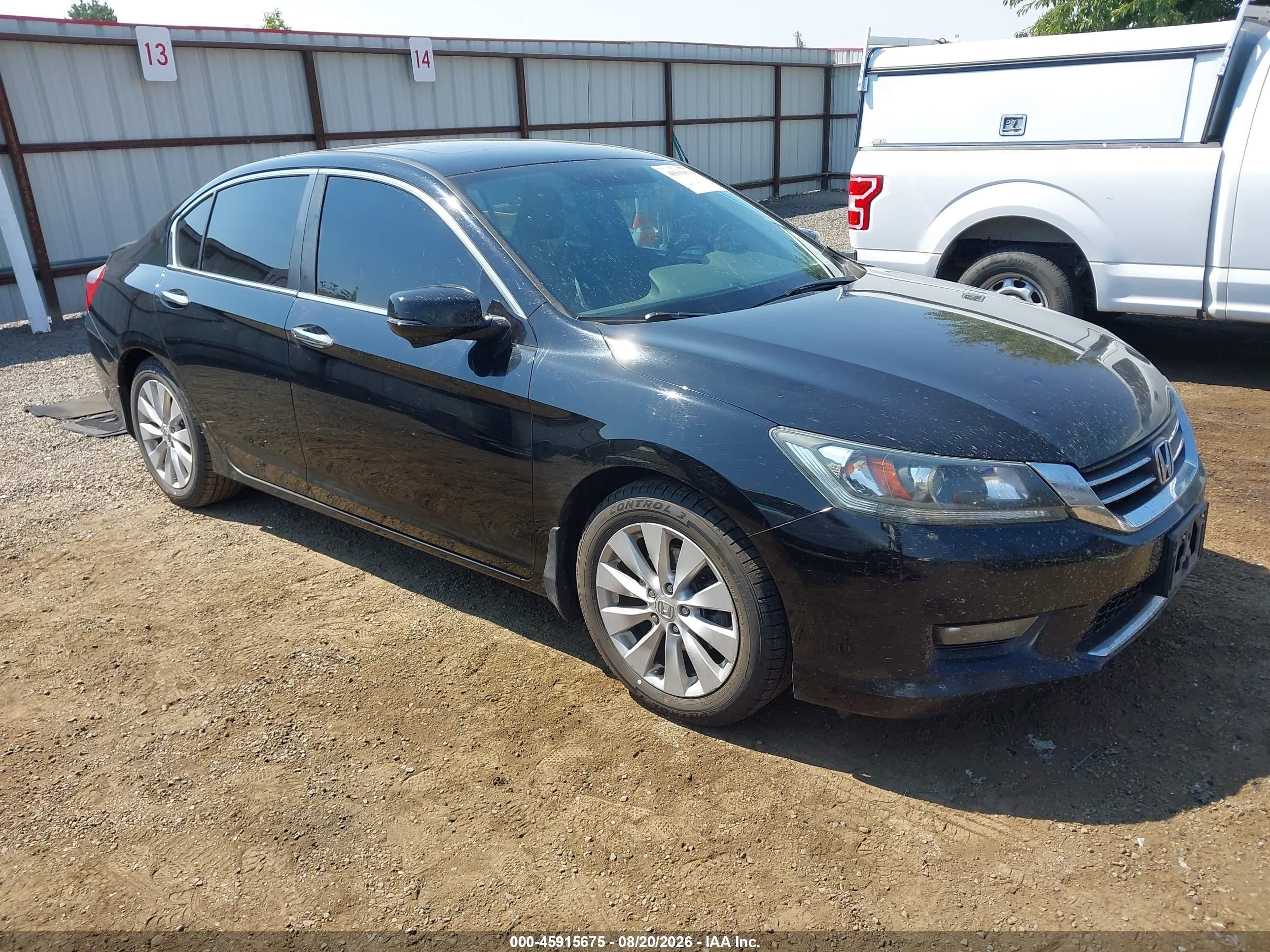 2015 Honda Accord Ex Black vin: 1HGCR2F70FA170687