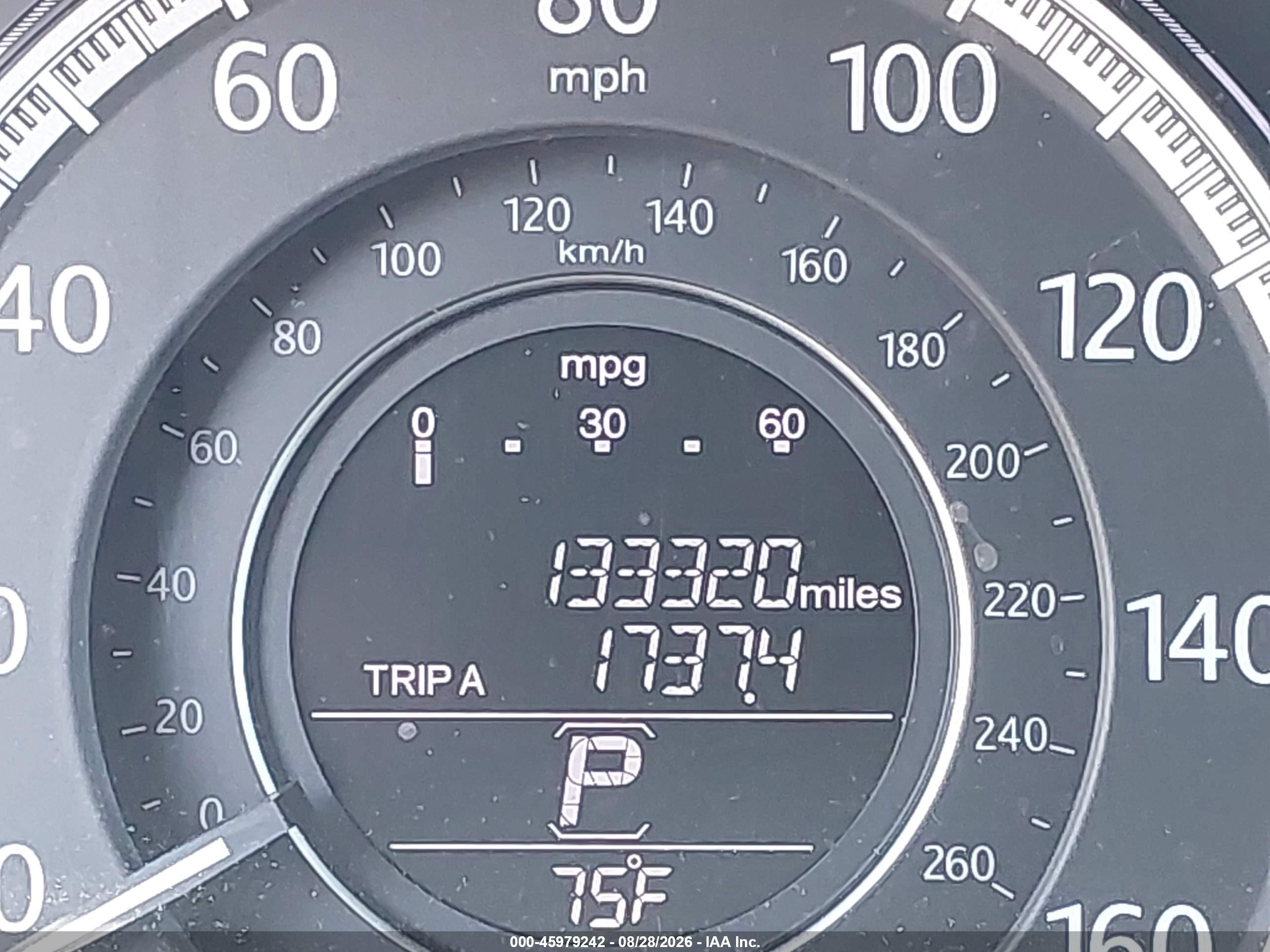 2015 Honda Accord Ex Gray vin: 1HGCR2F70FA207446