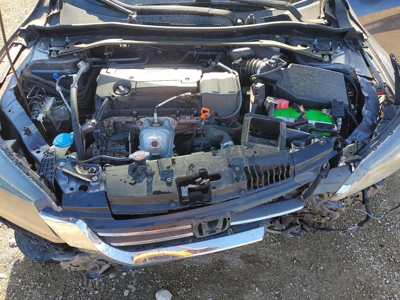 2015 Honda Accord Ex Gray vin: 1HGCR2F70FA224456