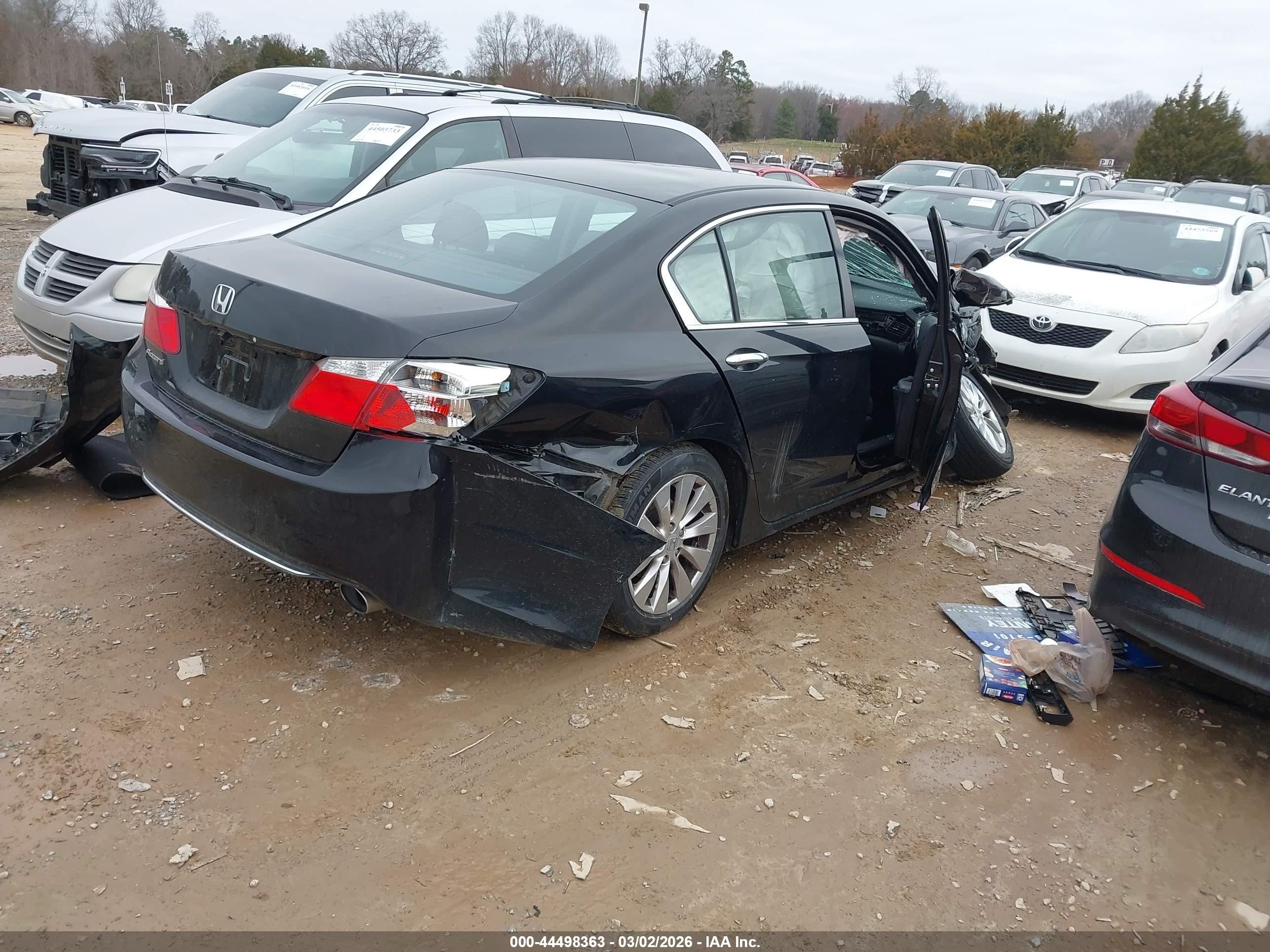 2015 Honda Accord Ex Black vin: 1HGCR2F70FA267503