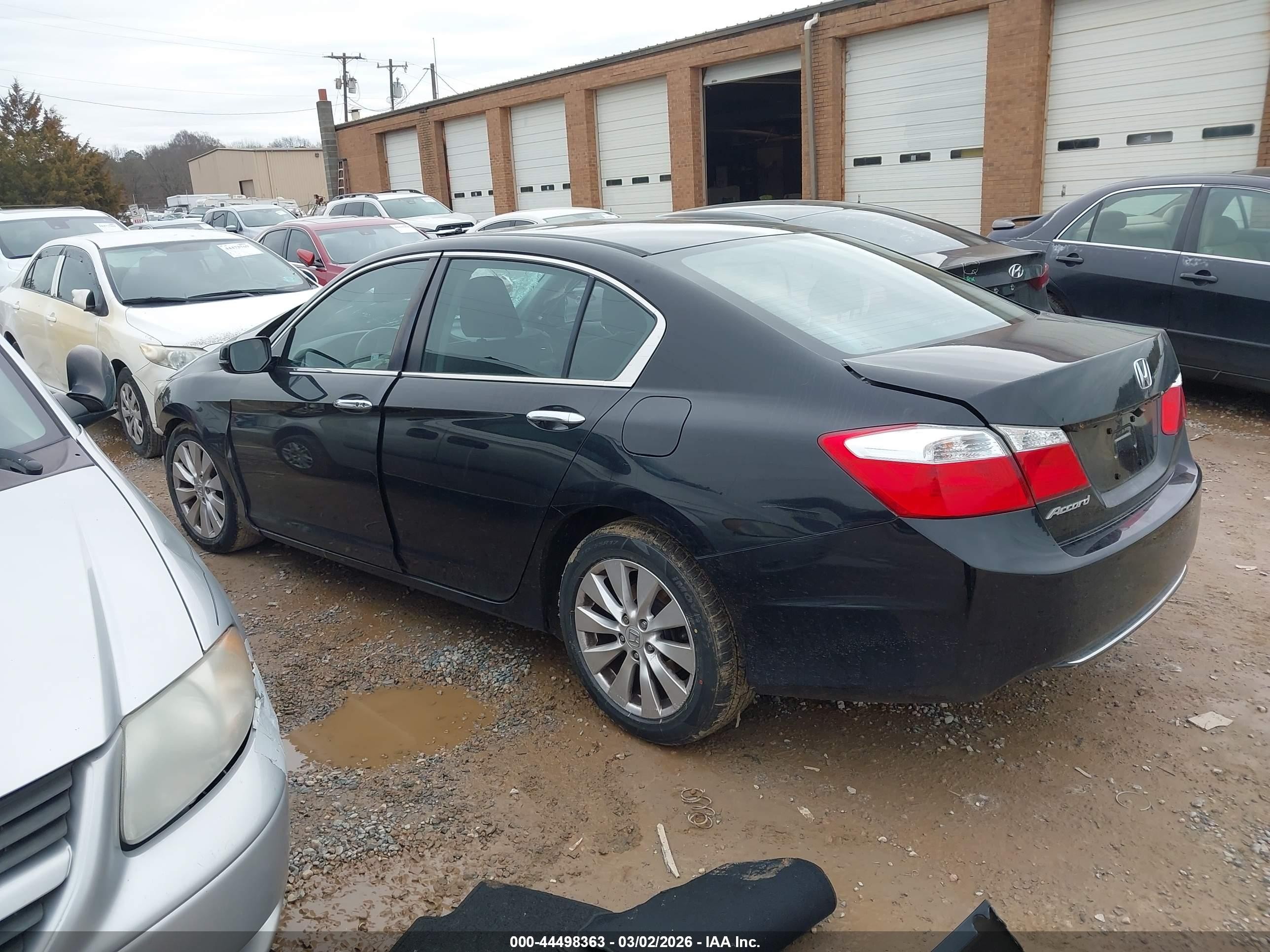 2015 Honda Accord Ex Black vin: 1HGCR2F70FA267503