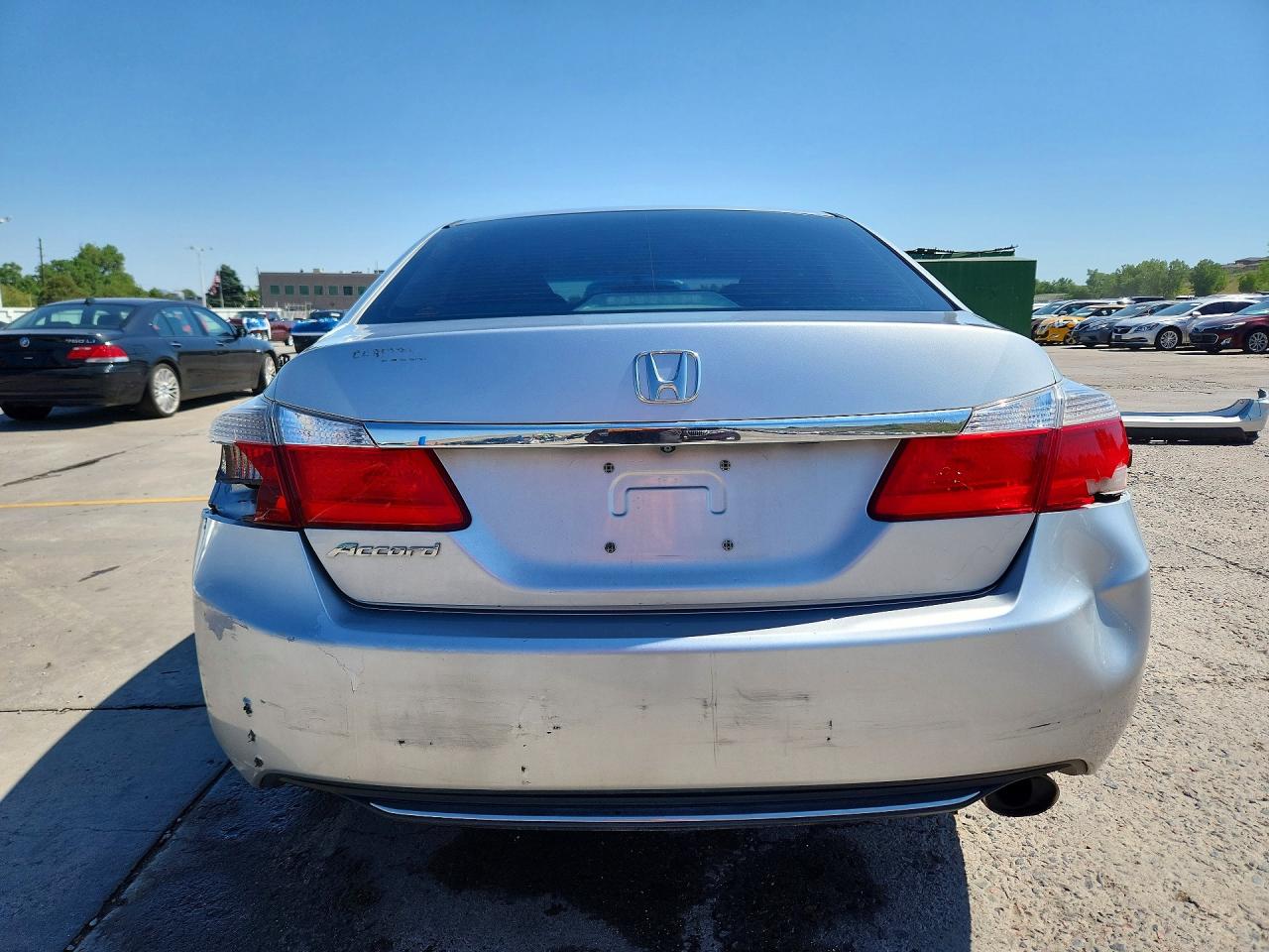 2013 Honda Accord Ex Silver vin: 1HGCR2F71DA011478