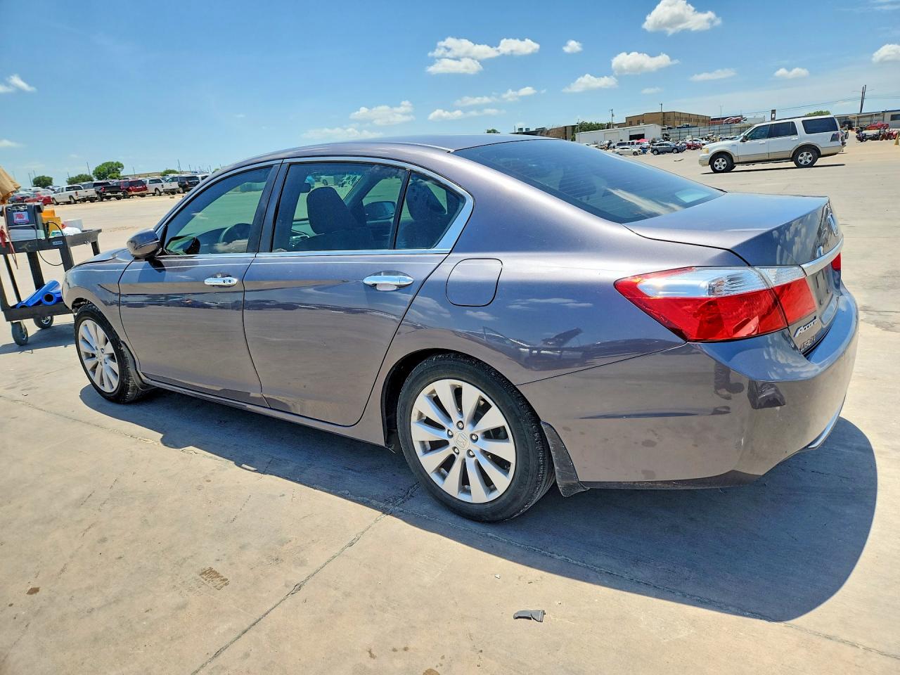 2013 Honda Accord Ex Серый vin: 1HGCR2F71DA021444