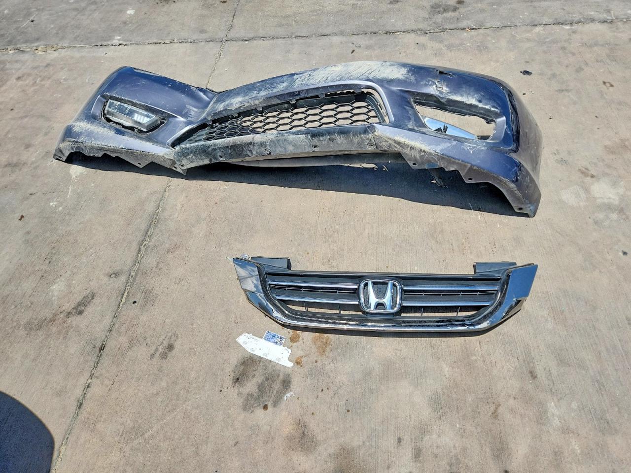 2013 Honda Accord Ex Серый vin: 1HGCR2F71DA021444