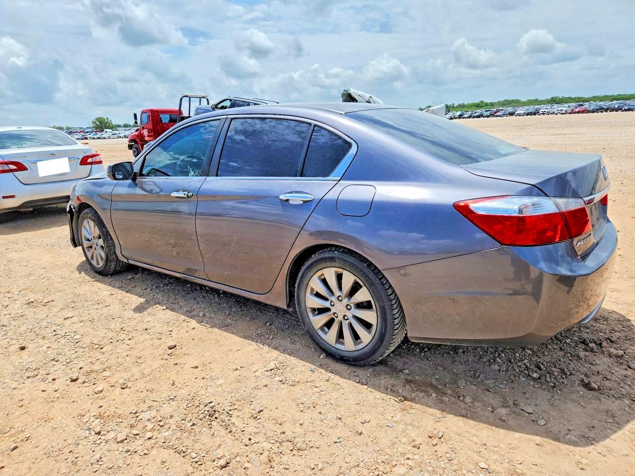 2013 Honda Accord Ex Silver vin: 1HGCR2F71DA027454