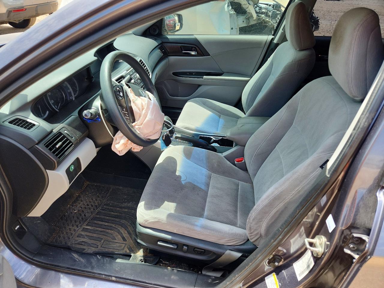 2013 Honda Accord Ex Silver vin: 1HGCR2F71DA027454